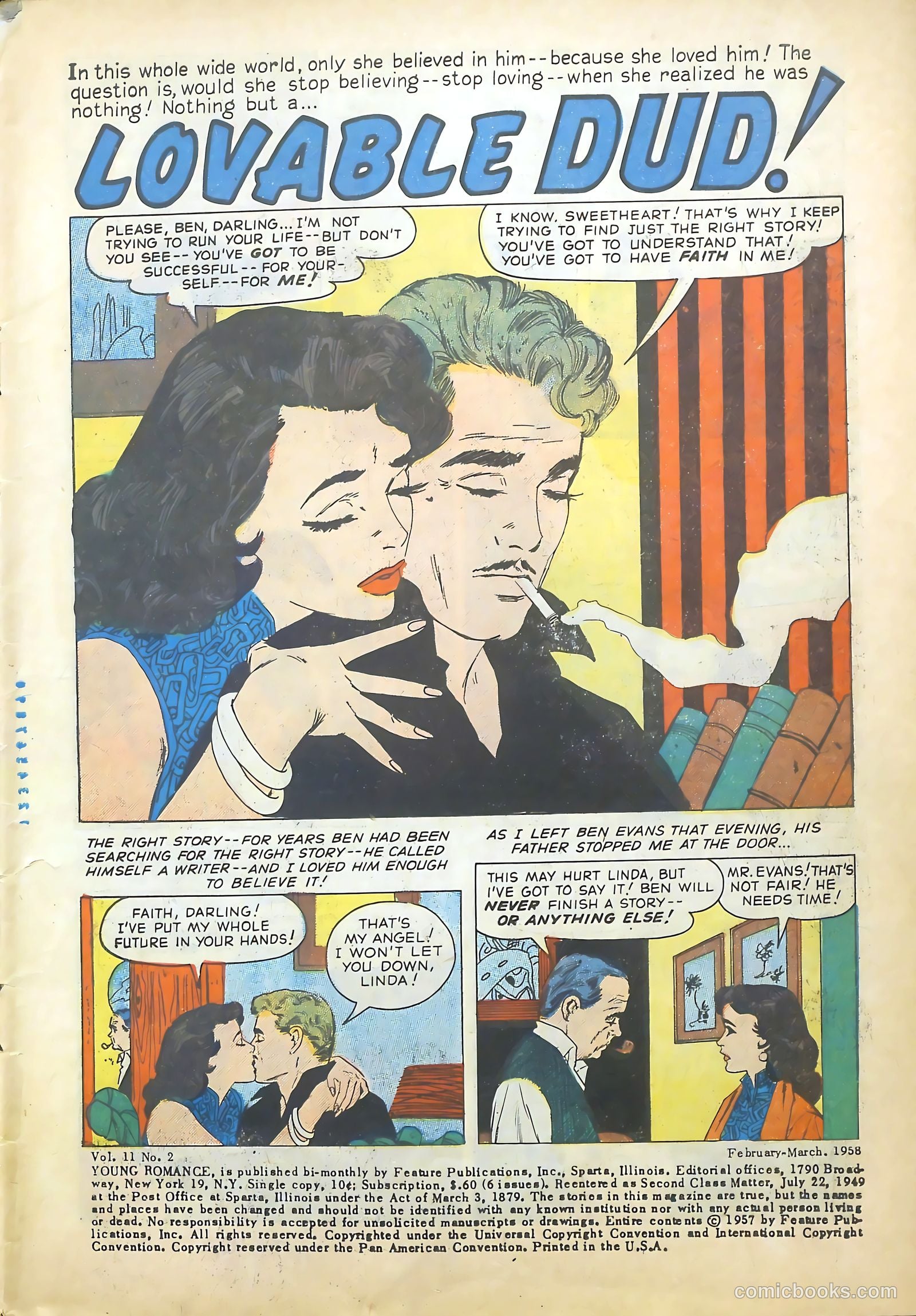 Young Romance #92 (1953) — page 3 of 34