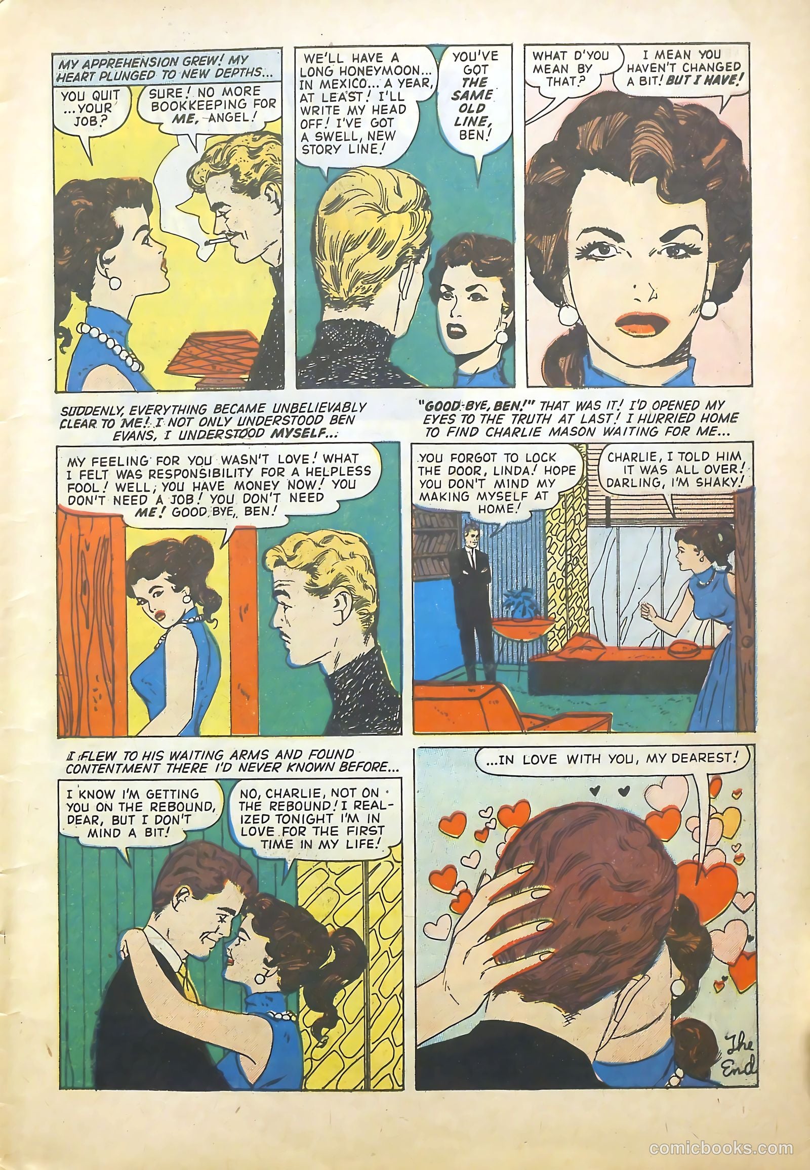 Young Romance #92 (1953) — page 7 of 34