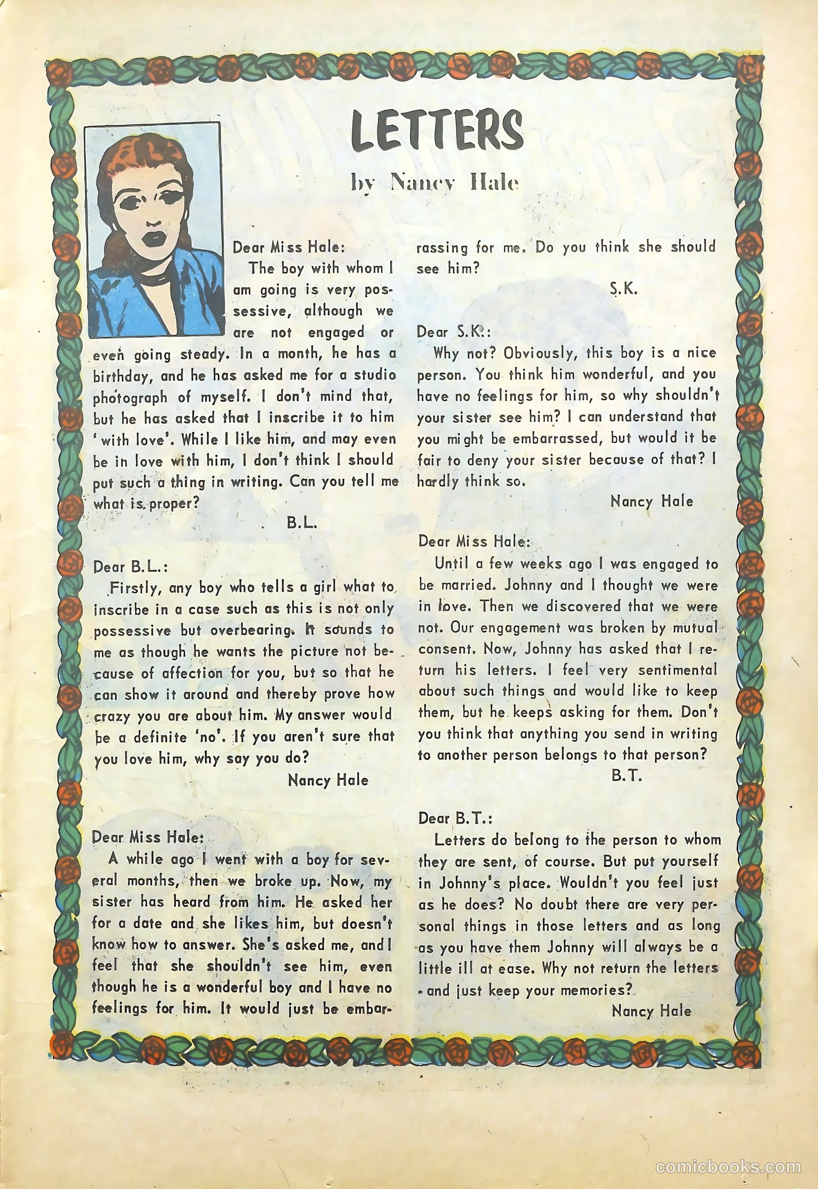 Young Romance #92 (1953) — page 15 of 34