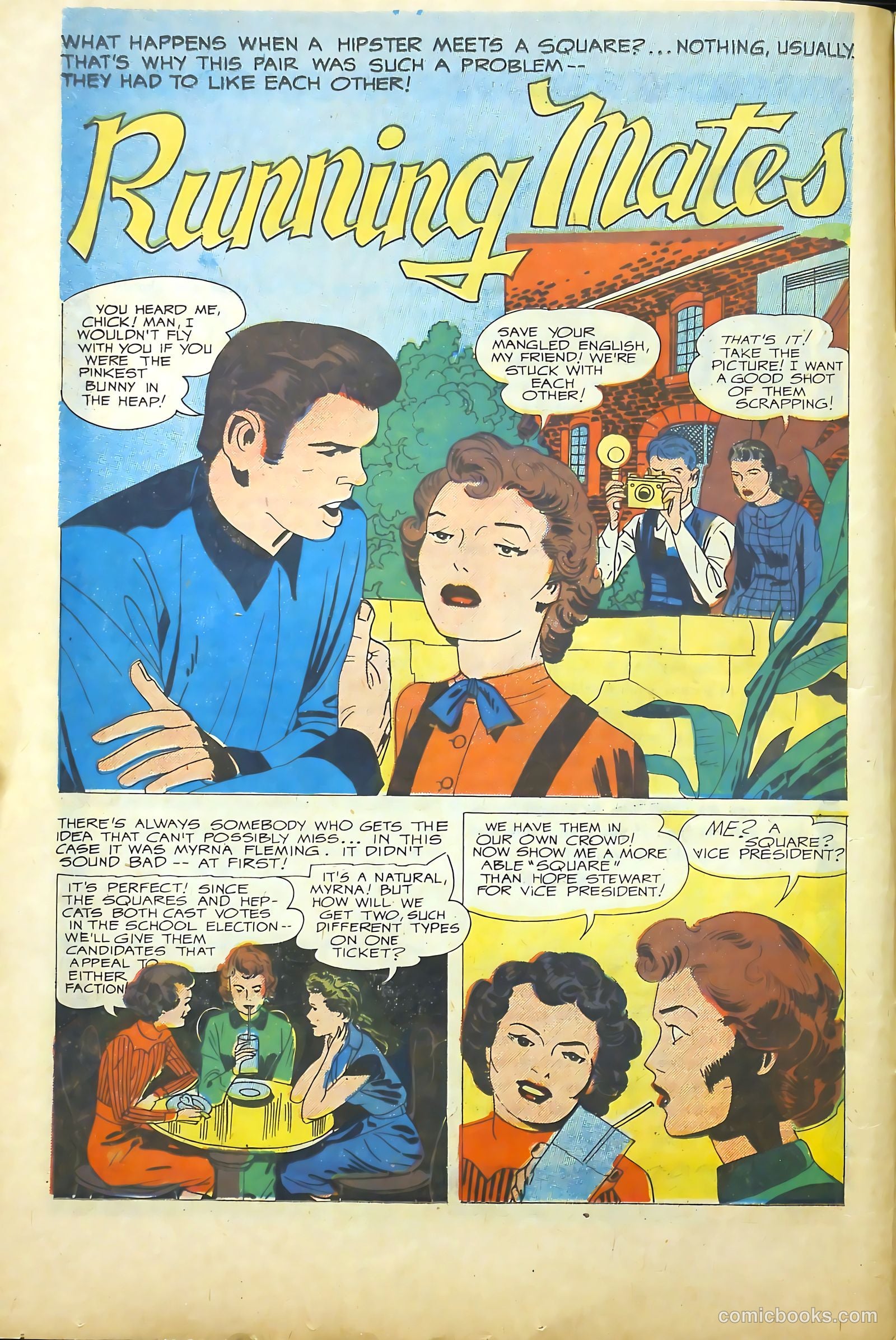 Young Romance #92 (1953) — page 16 of 34