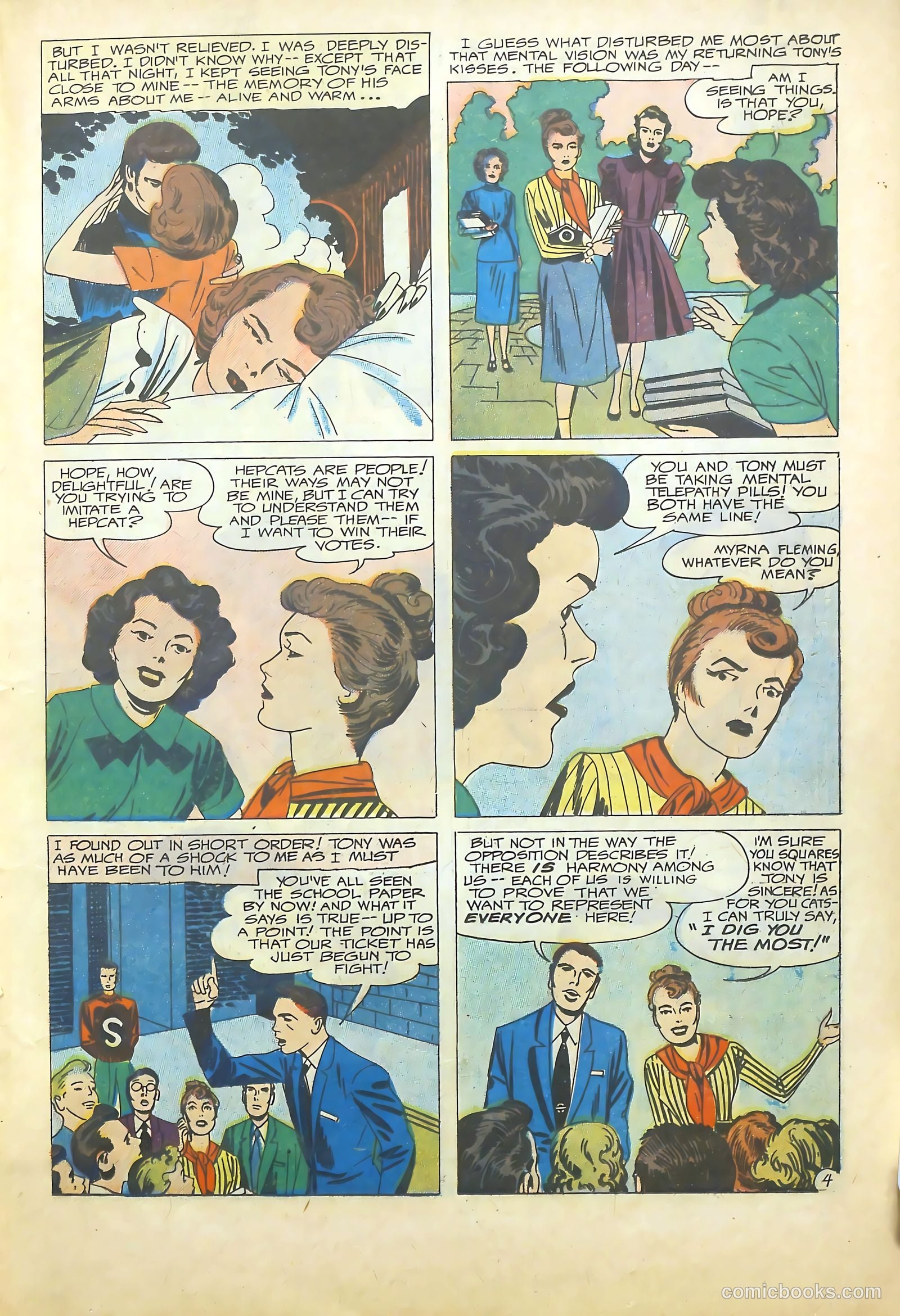 Young Romance #92 (1953) — page 19 of 34