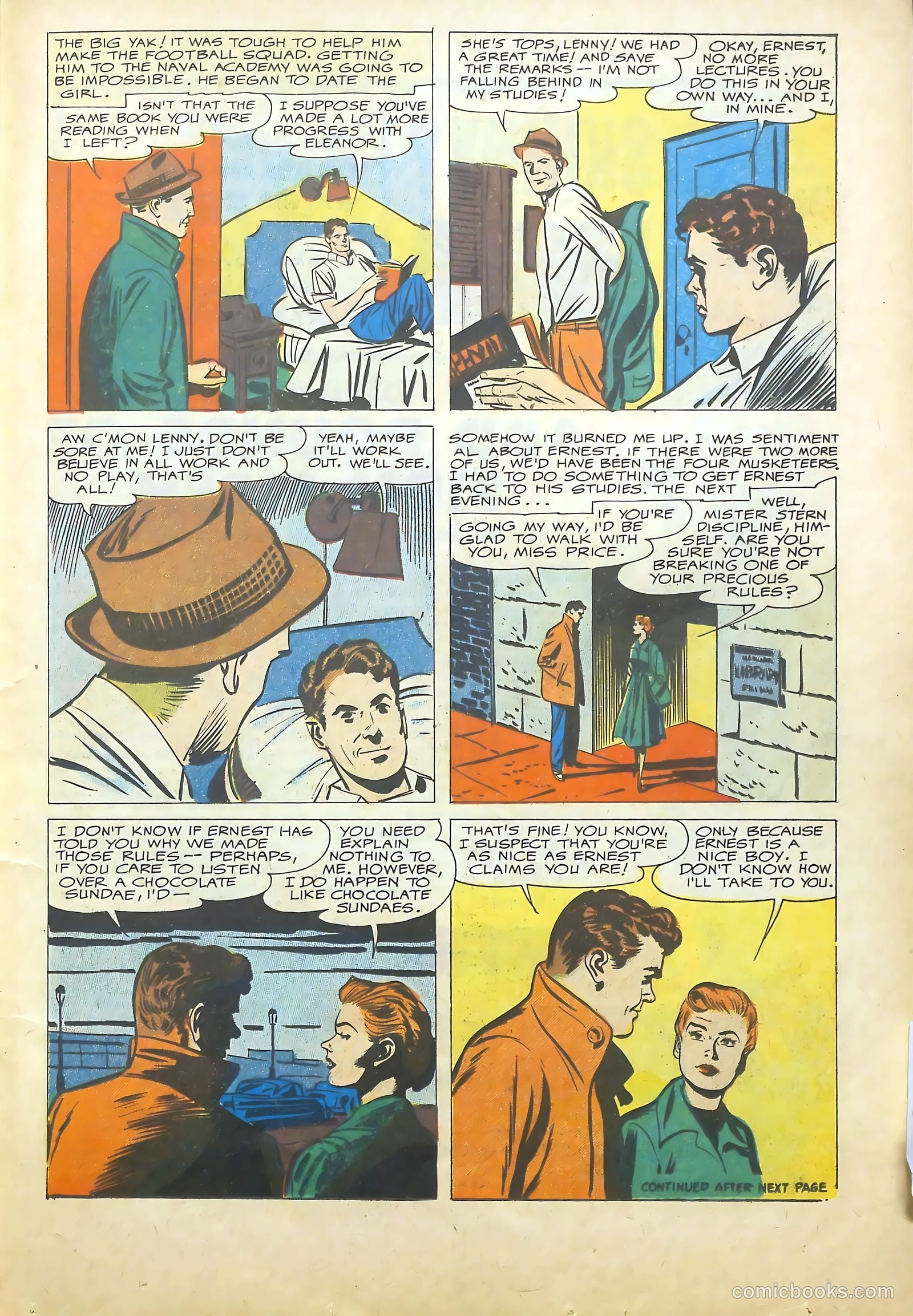 Young Romance #92 (1953) — page 23 of 34