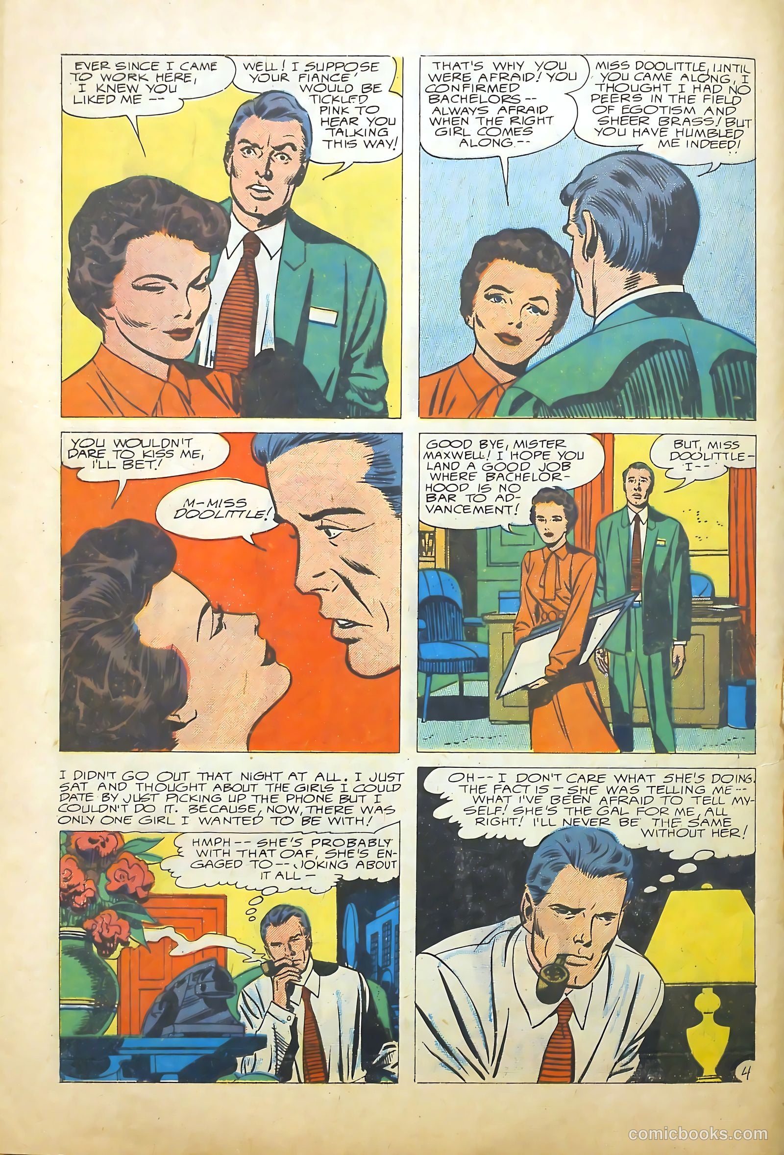 Young Romance #92 (1953) — page 32 of 34