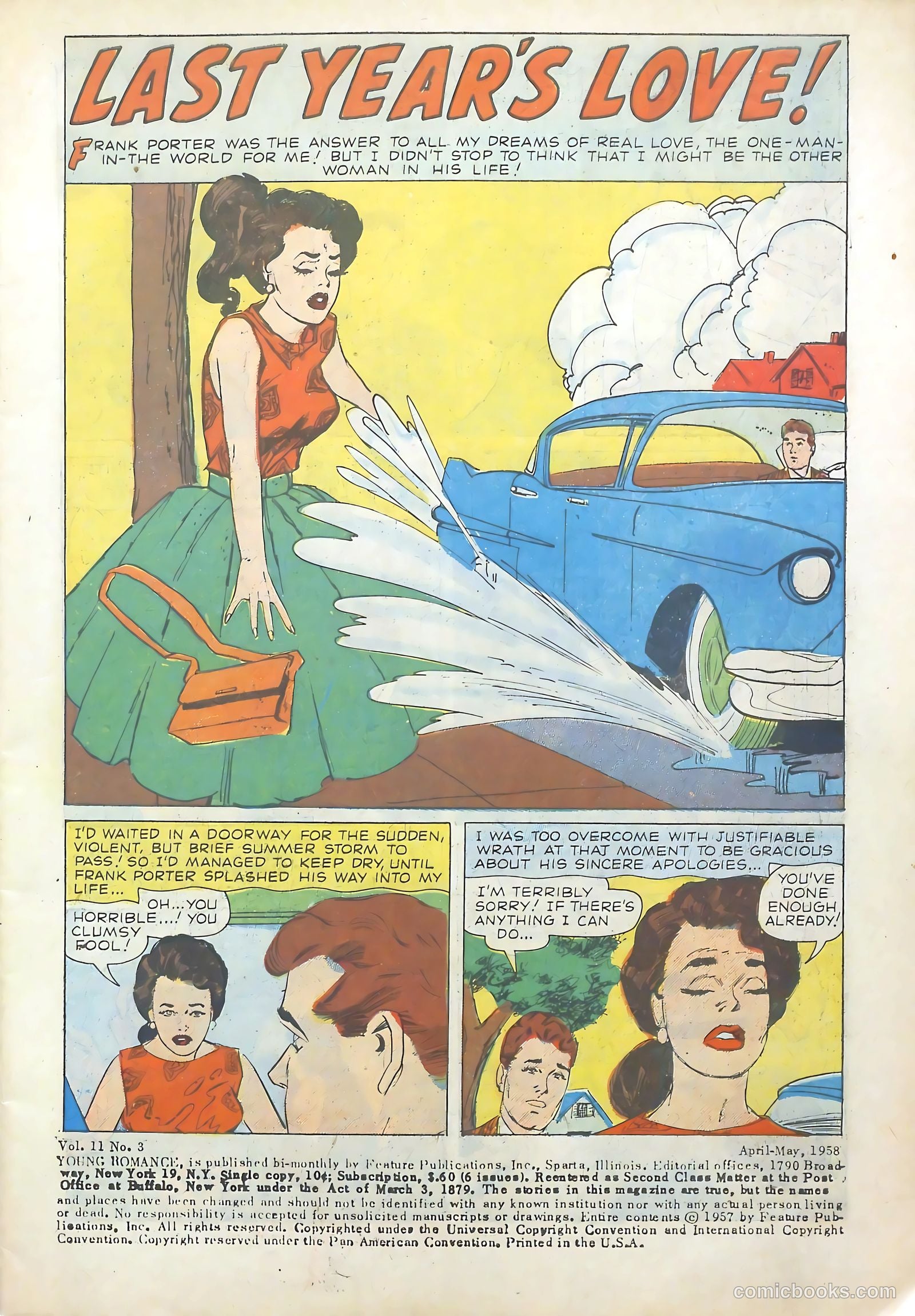 Young Romance #93 (1953) — page 3 of 36