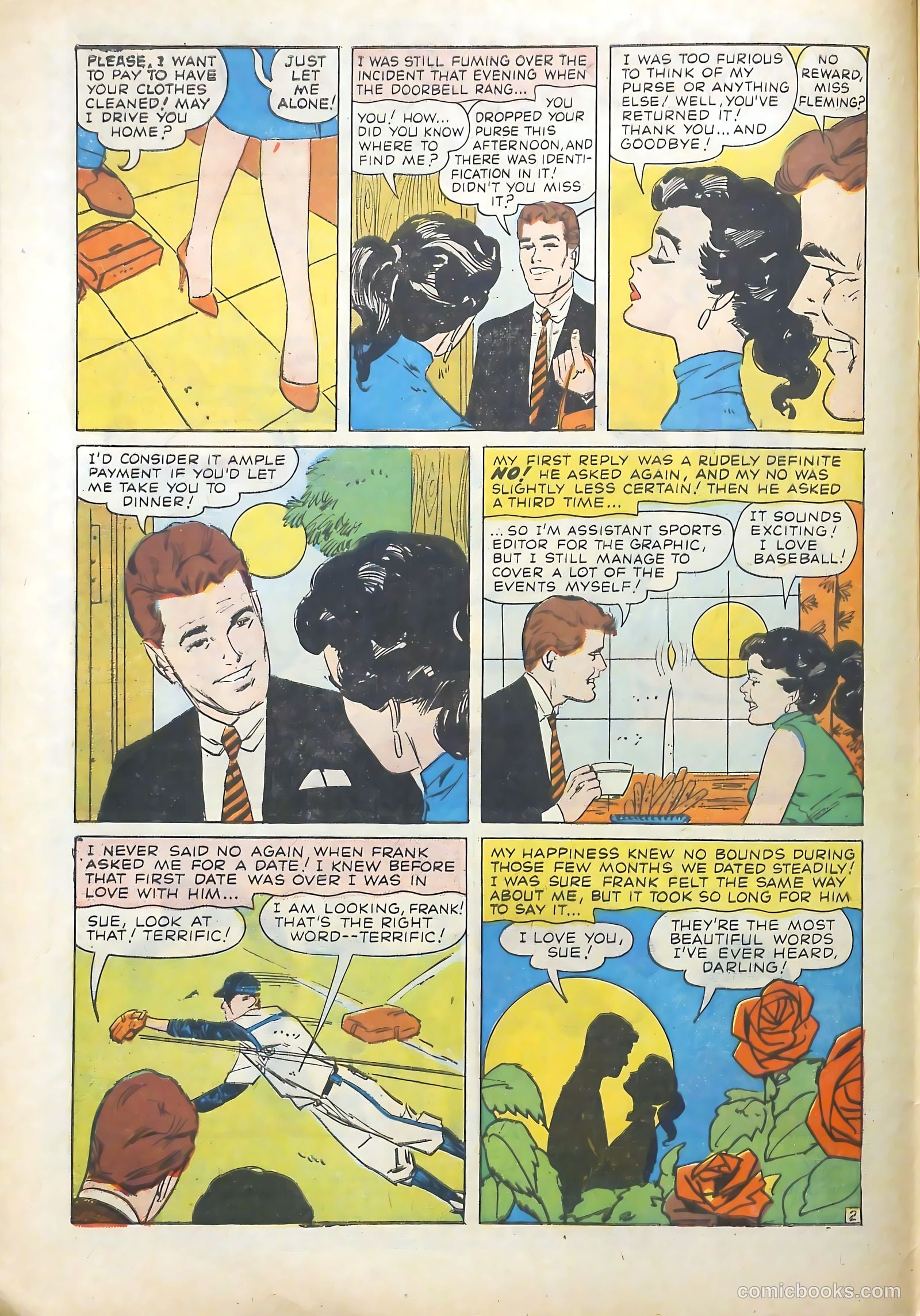 Young Romance #93 (1953) — page 4 of 36