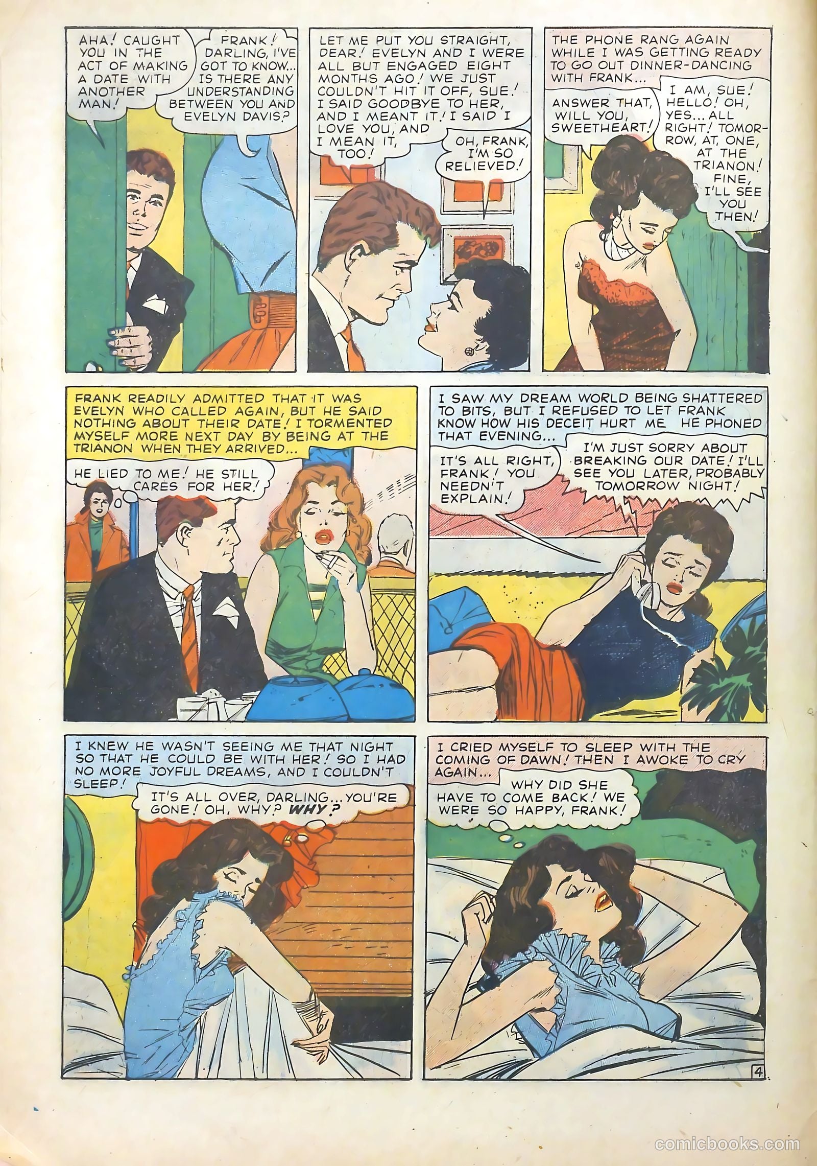 Young Romance #93 (1953) — page 6 of 36