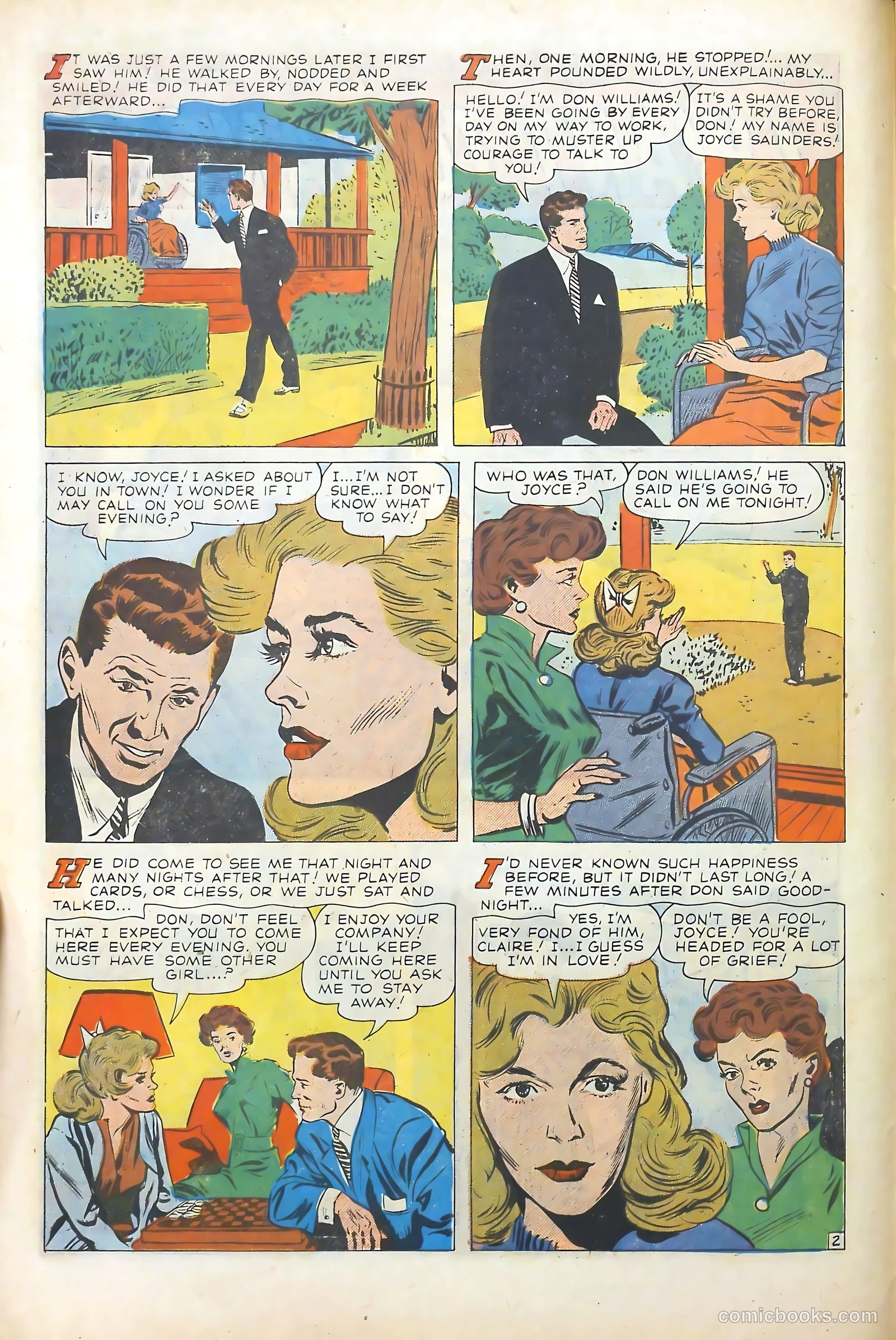 Young Romance #93 (1953) — page 10 of 36