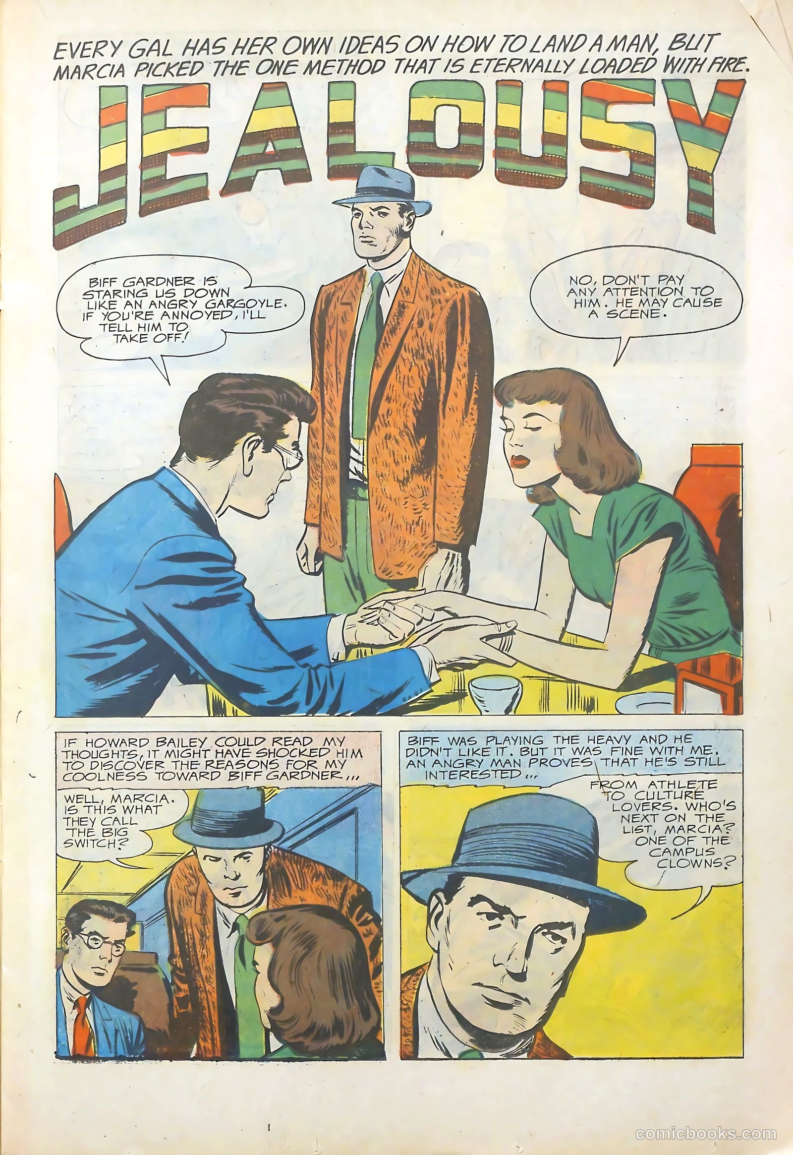 Young Romance #93 (1953) — page 15 of 36