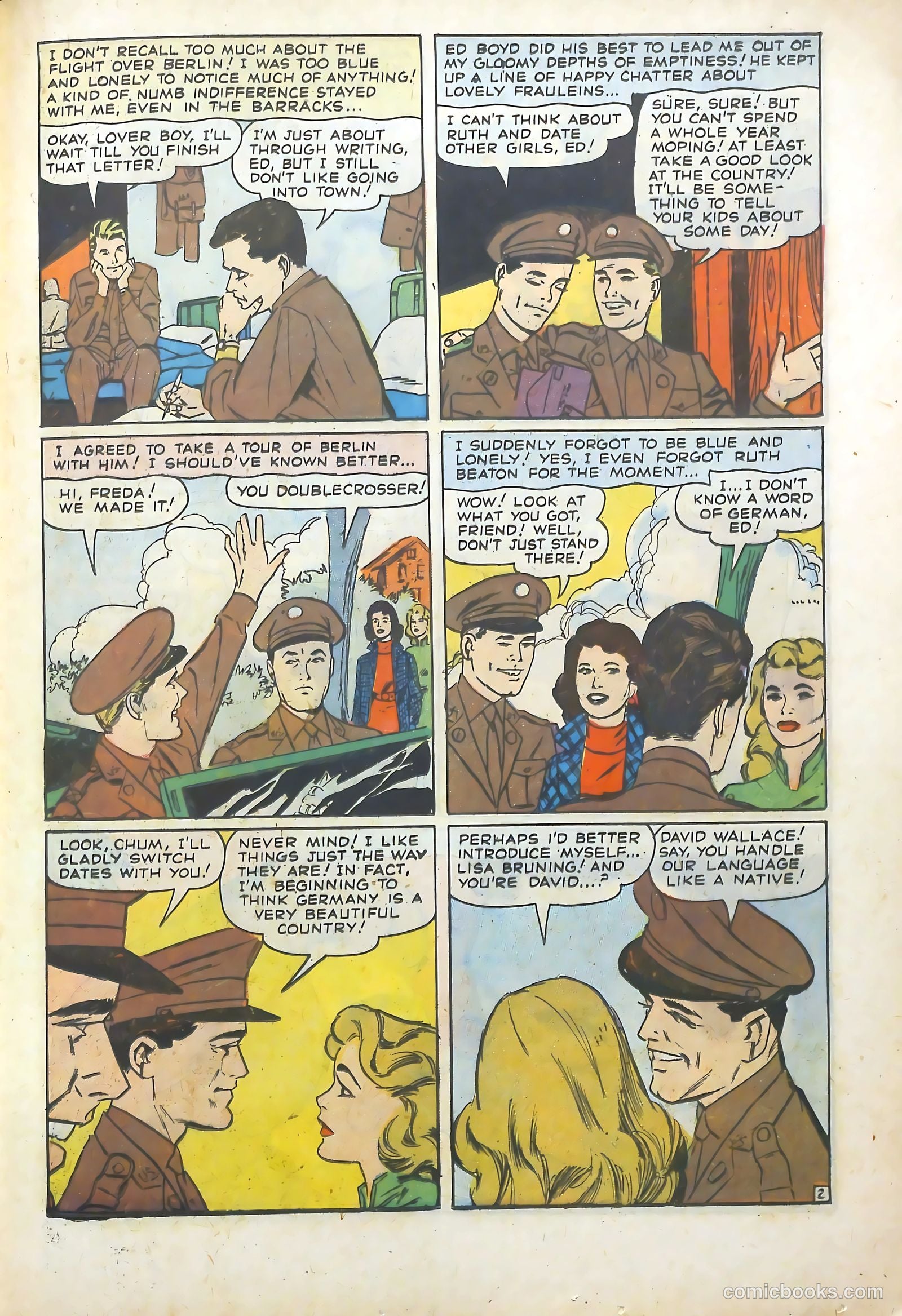 Young Romance #93 (1953) — page 21 of 36