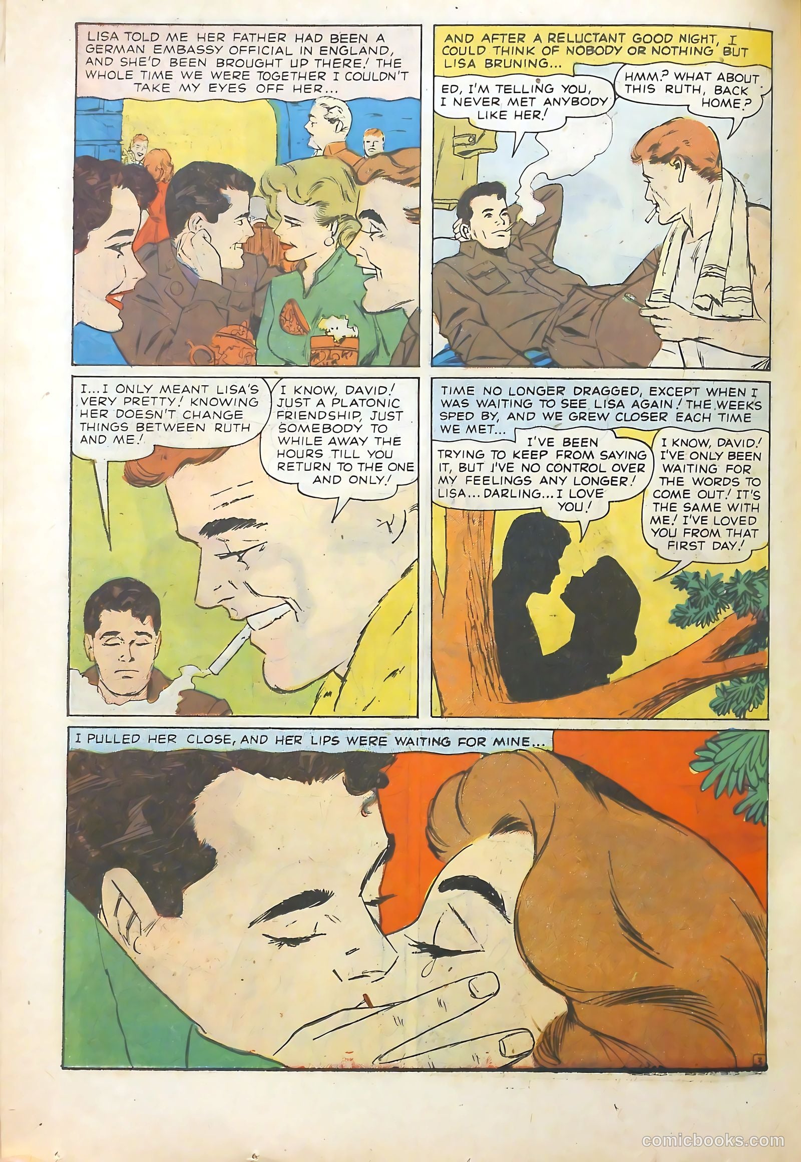 Young Romance #93 (1953) — page 22 of 36
