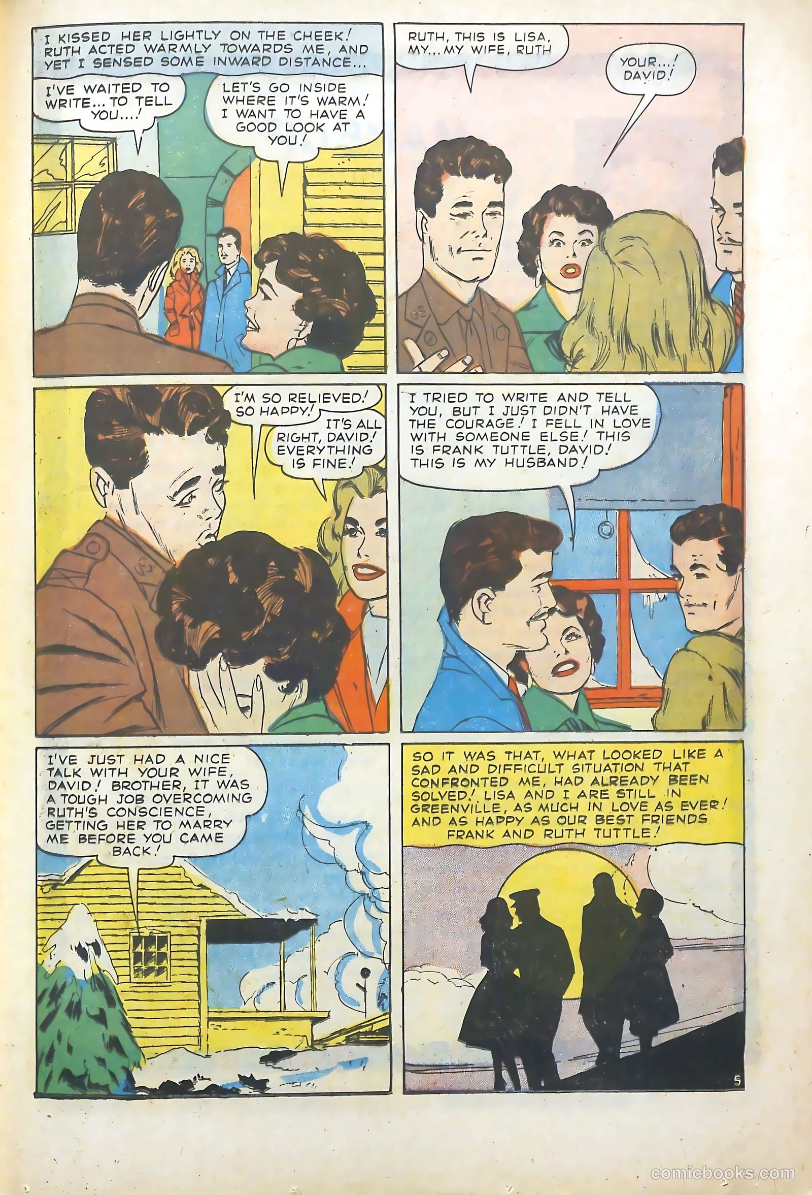 Young Romance #93 (1953) — page 25 of 36