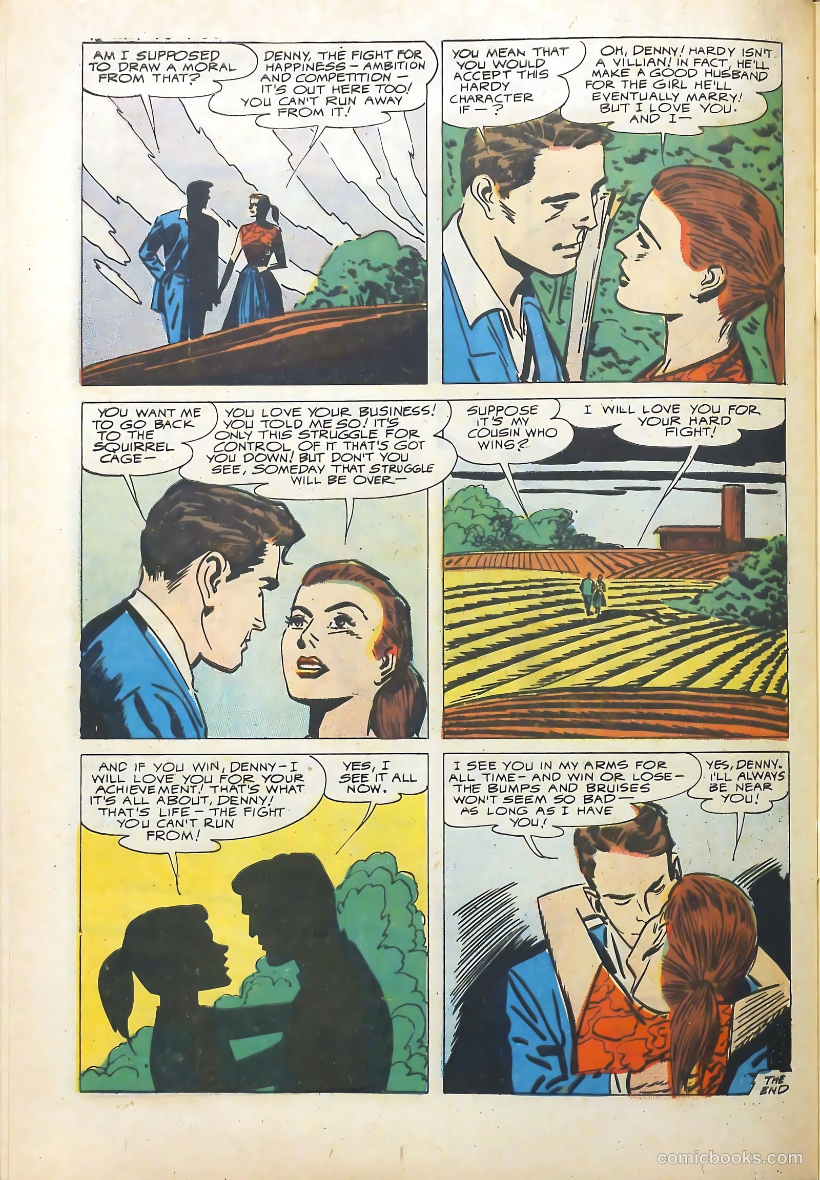 Young Romance #93 (1953) — page 32 of 36