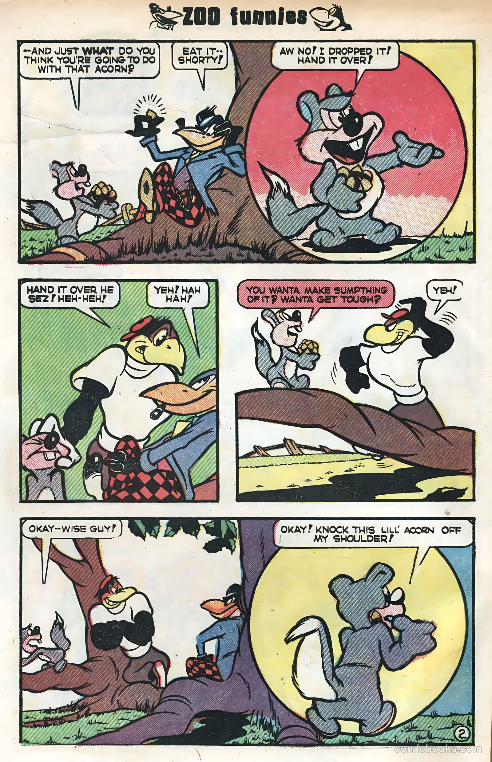 Zoo Funnies v2 #1 — page 4 of 36