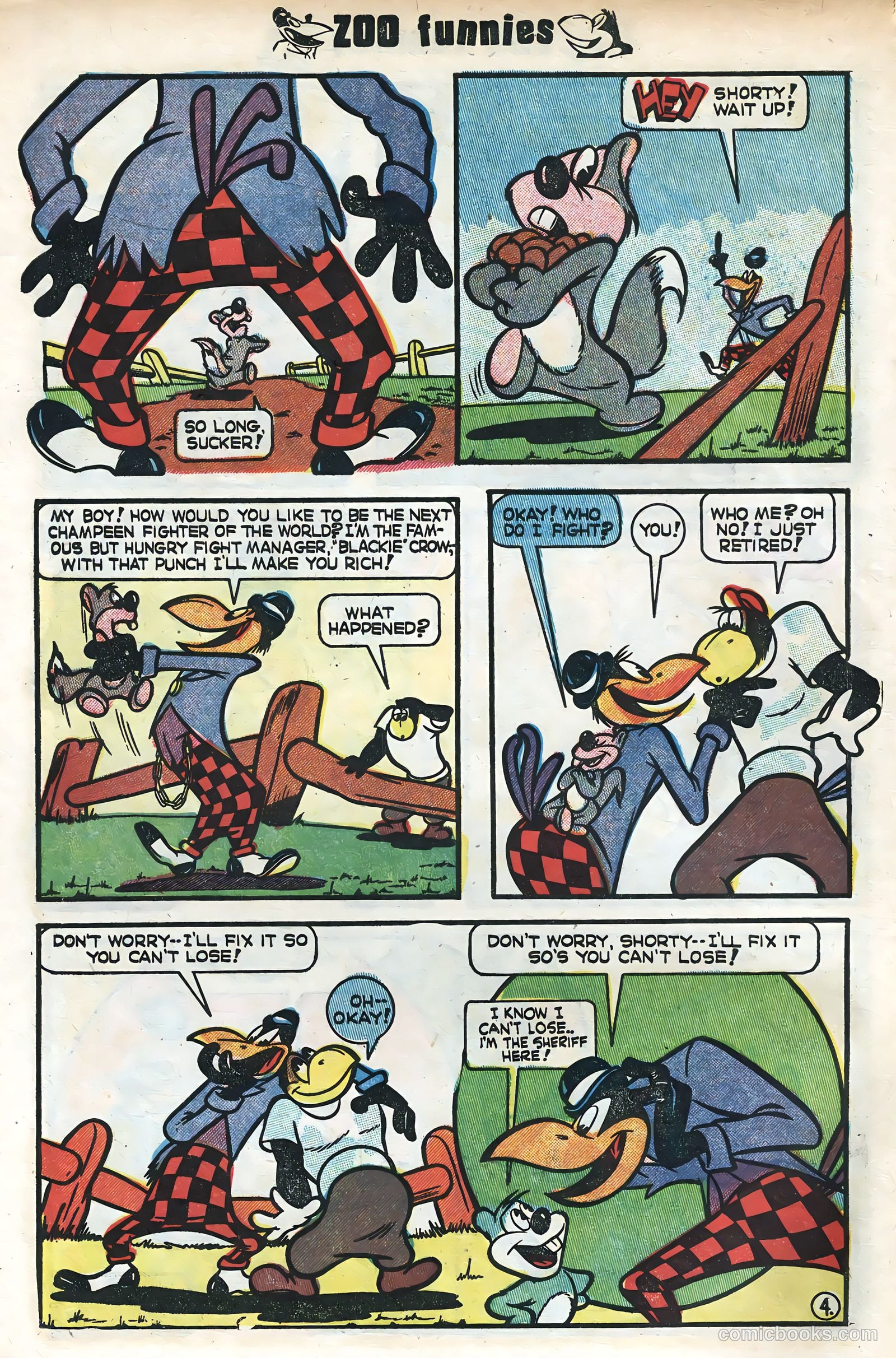 Zoo Funnies v2 #1 — page 6 of 36