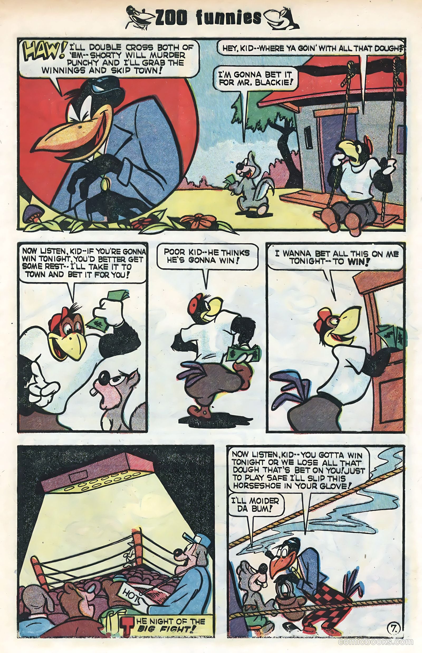 Zoo Funnies v2 #1 — page 9 of 36