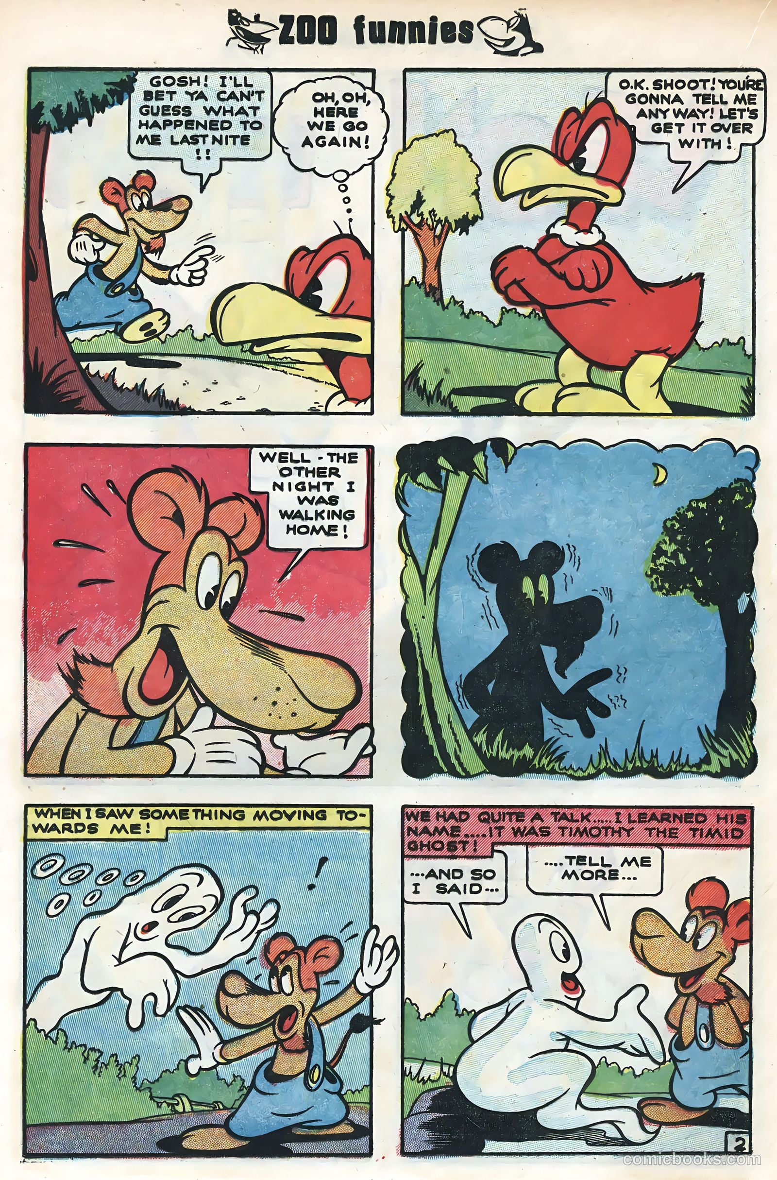 Zoo Funnies v2 #1 — page 16 of 36