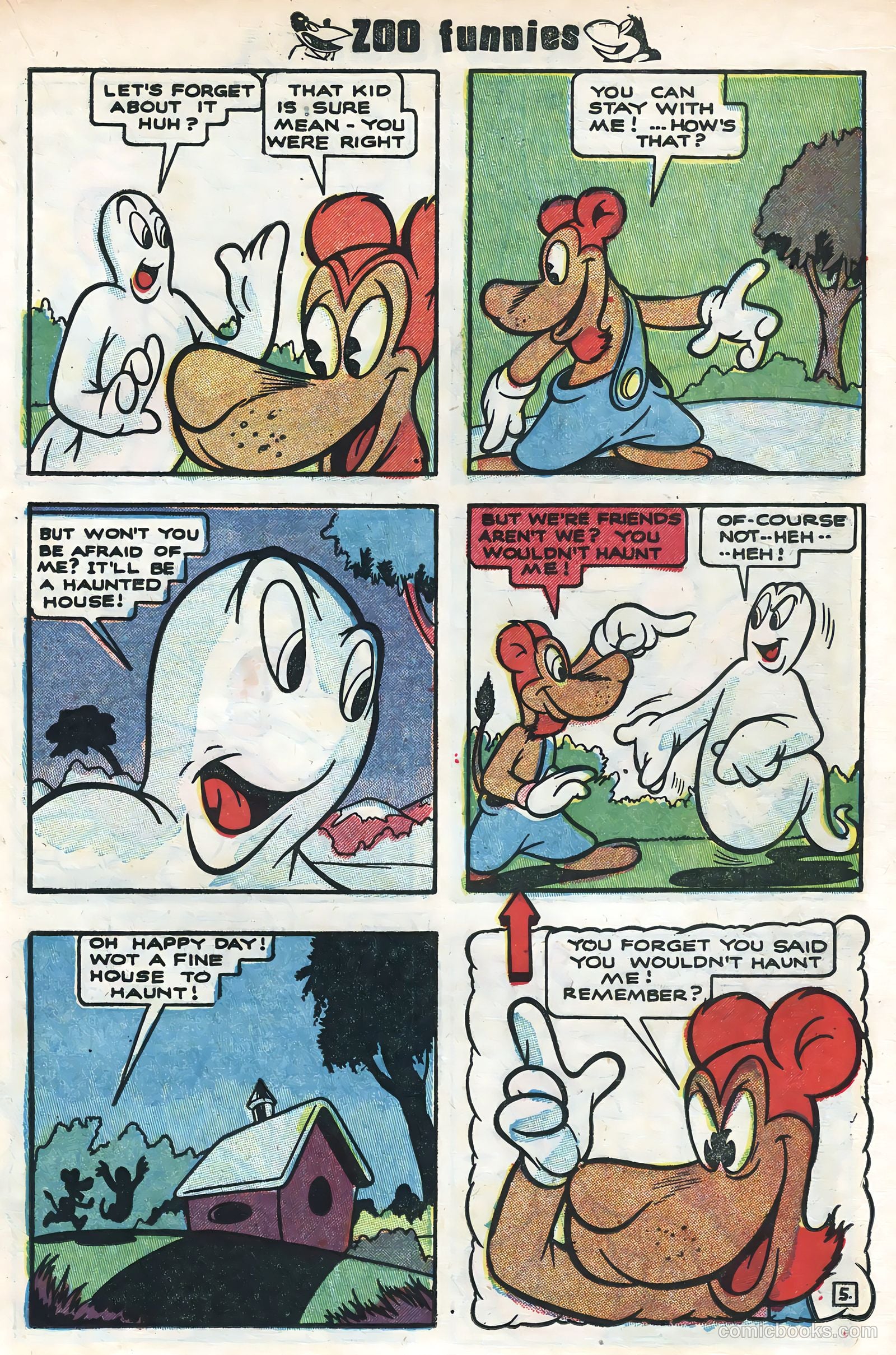 Zoo Funnies v2 #1 — page 19 of 36