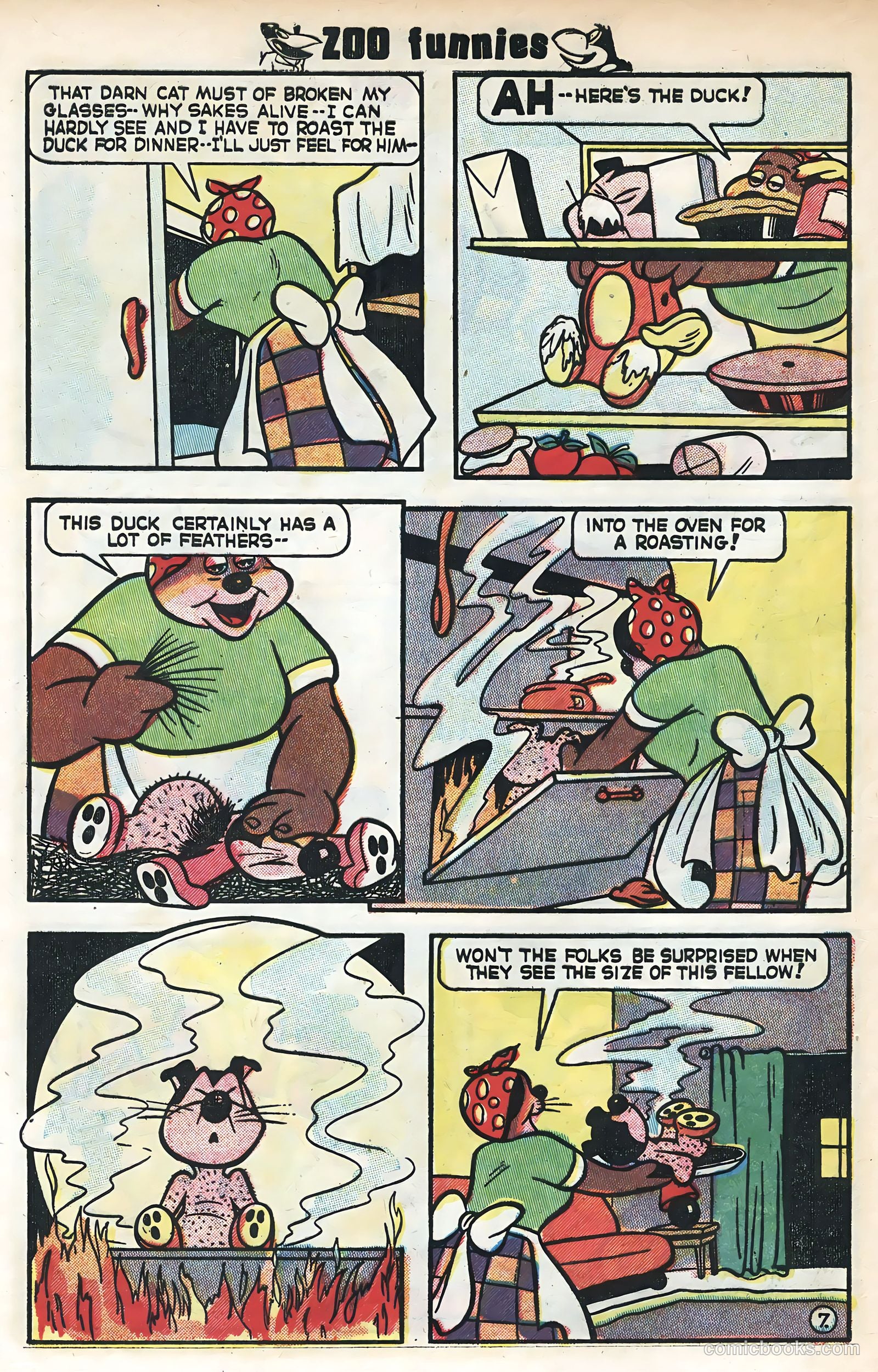 Zoo Funnies v2 #1 — page 32 of 36