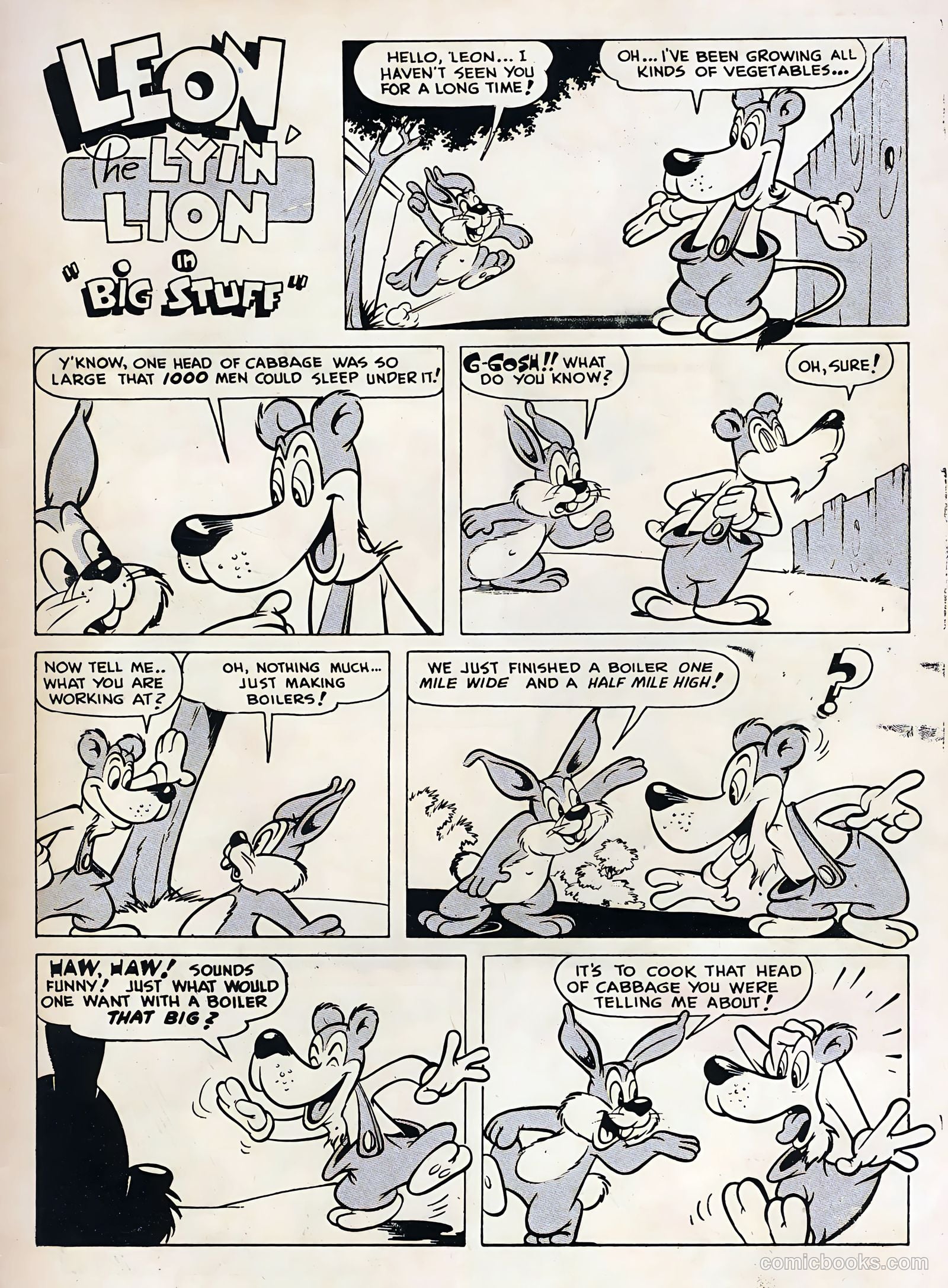 Zoo Funnies v2 #1 — page 35 of 36