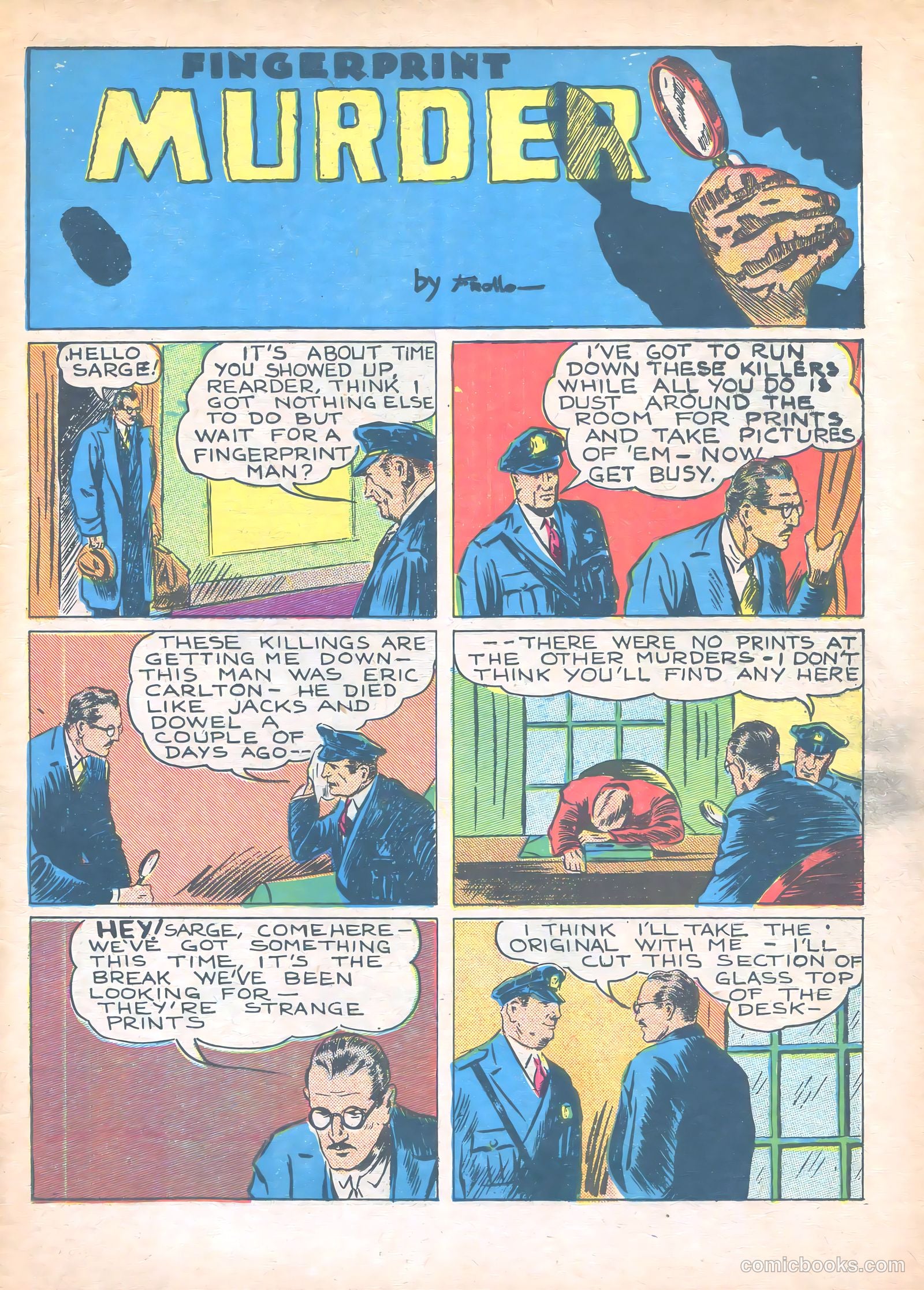 Keen Detective Funnies 12 v2 #8 — page 3 of 68