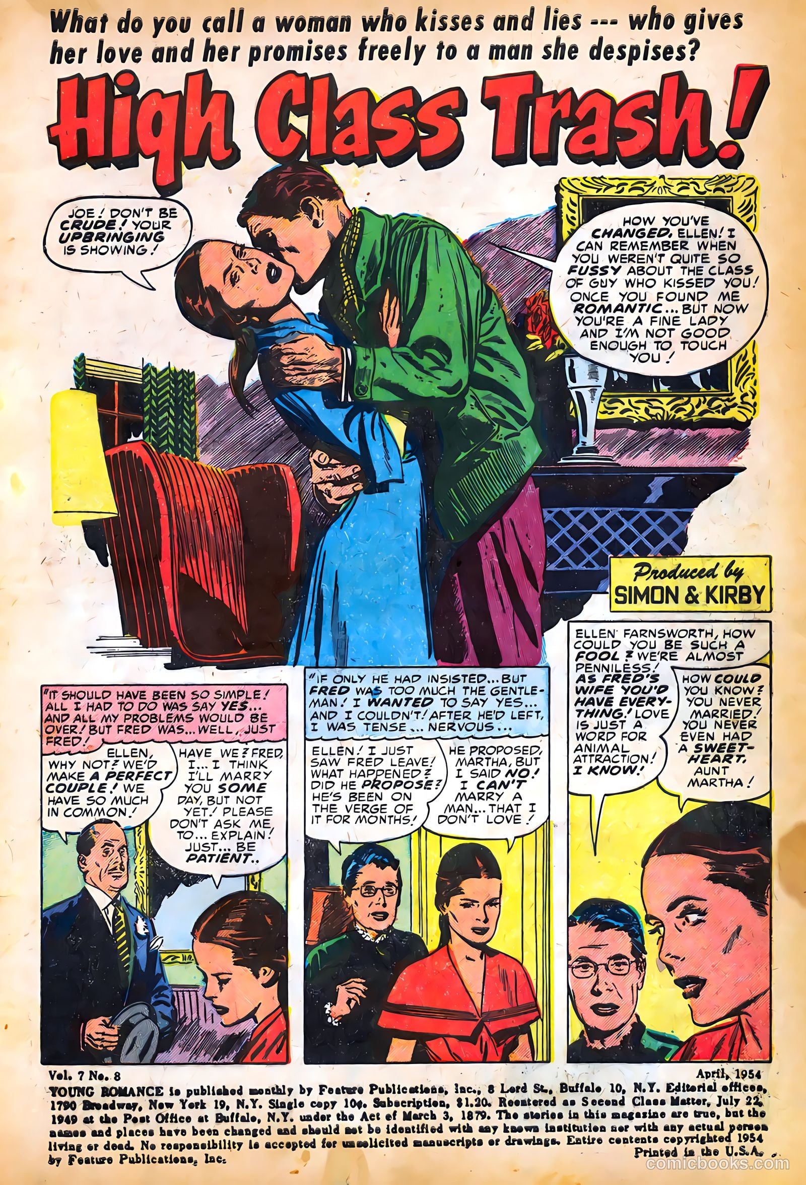 Young Romance #68 (1953) — page 3 of 36