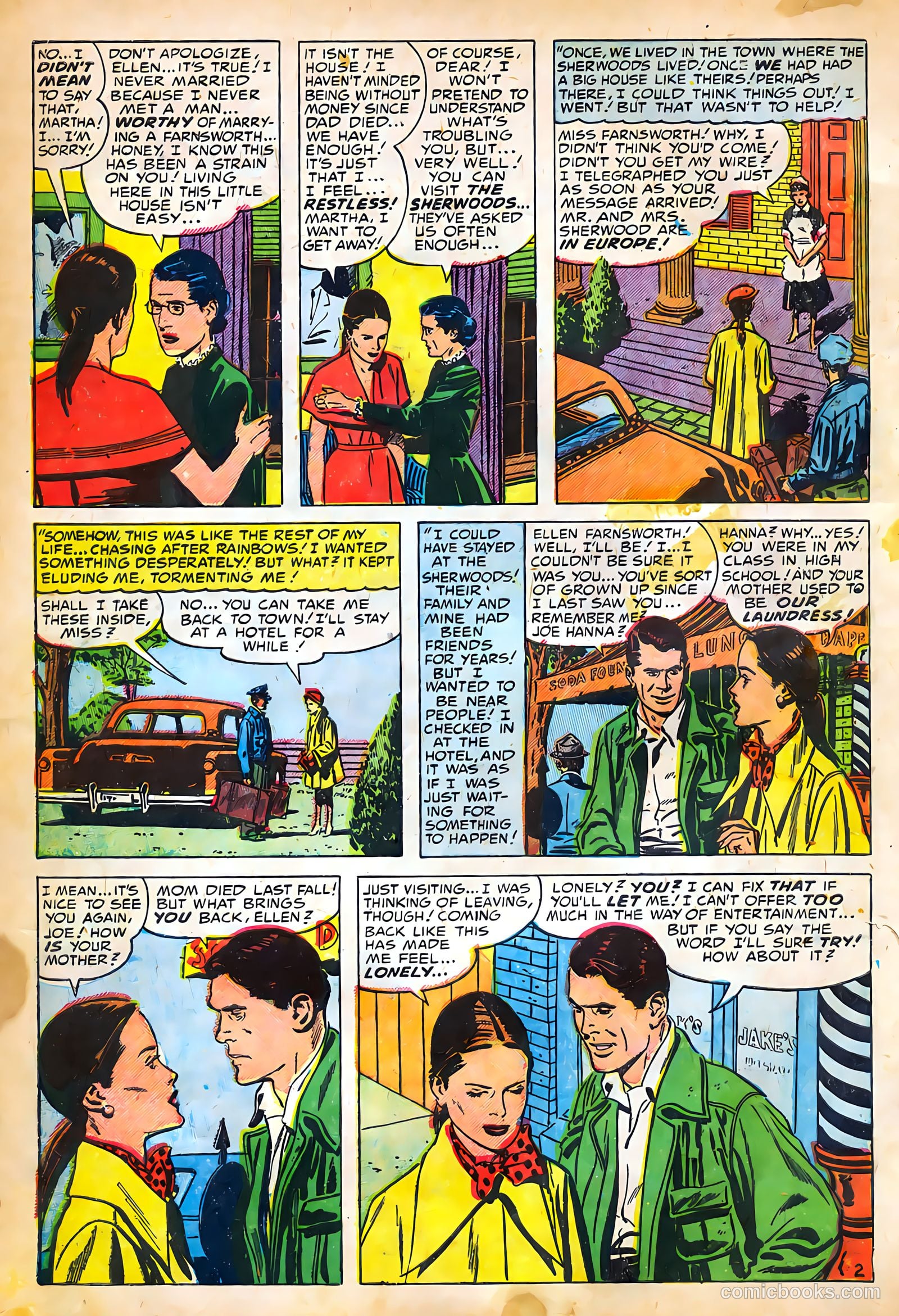 Young Romance #68 (1953) — page 4 of 36