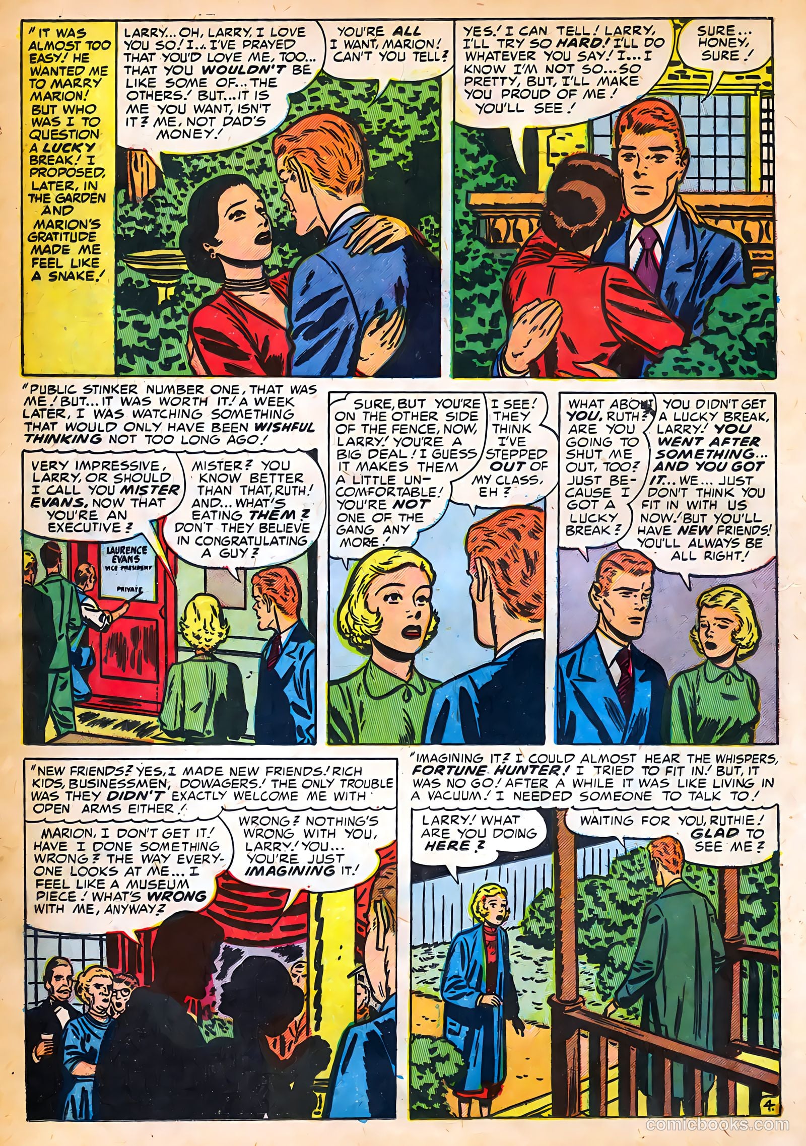 Young Romance #68 (1953) — page 14 of 36