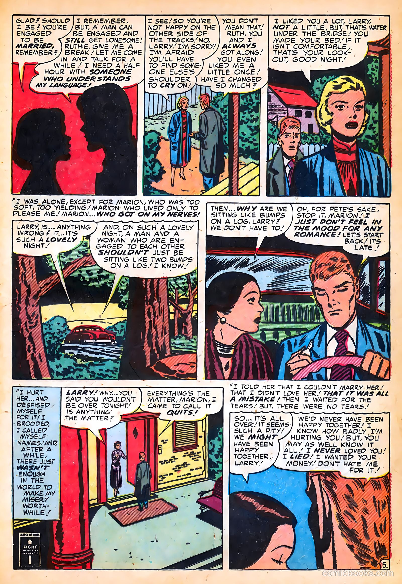 Young Romance #68 (1953) — page 15 of 36