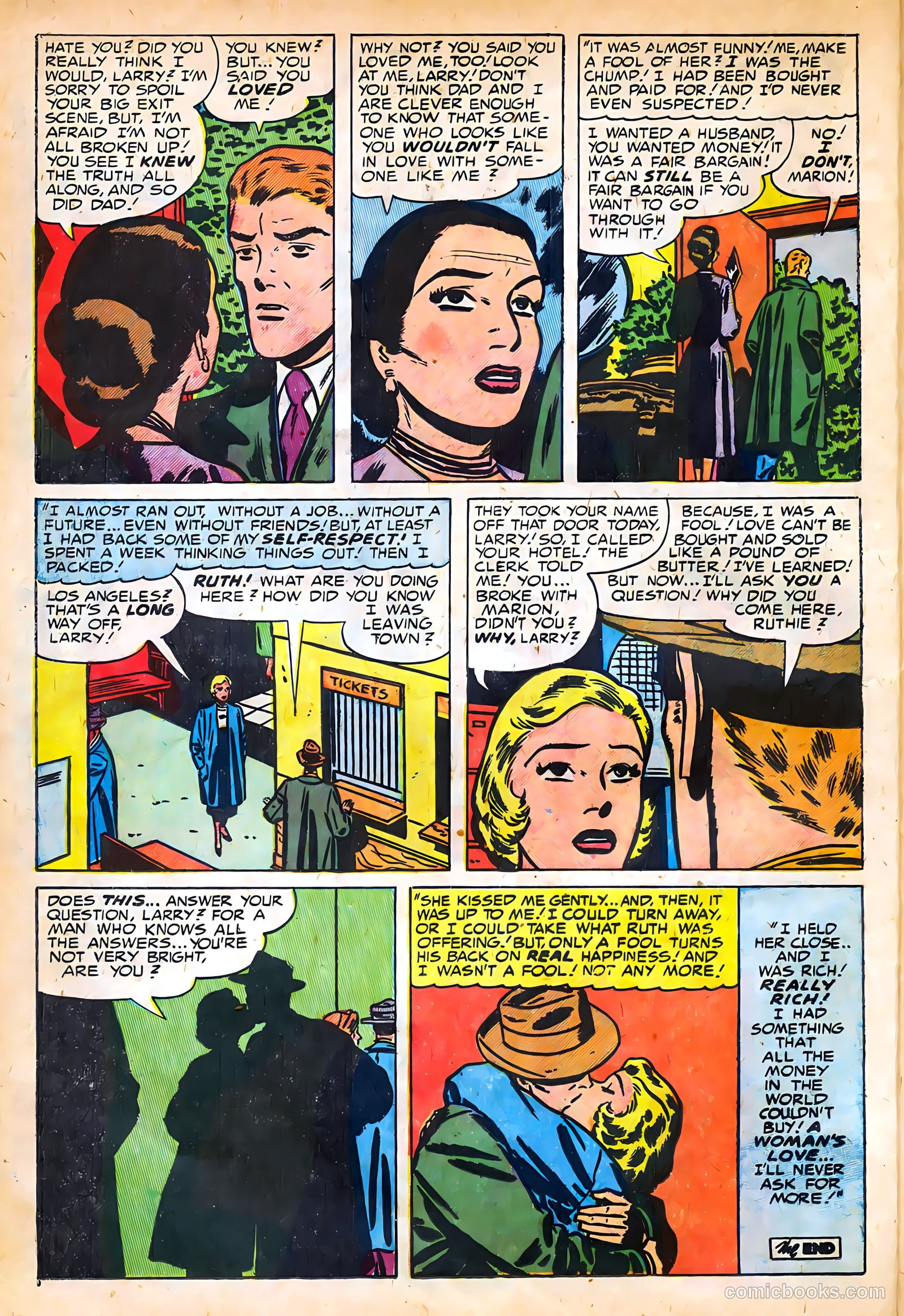 Young Romance #68 (1953) — page 16 of 36
