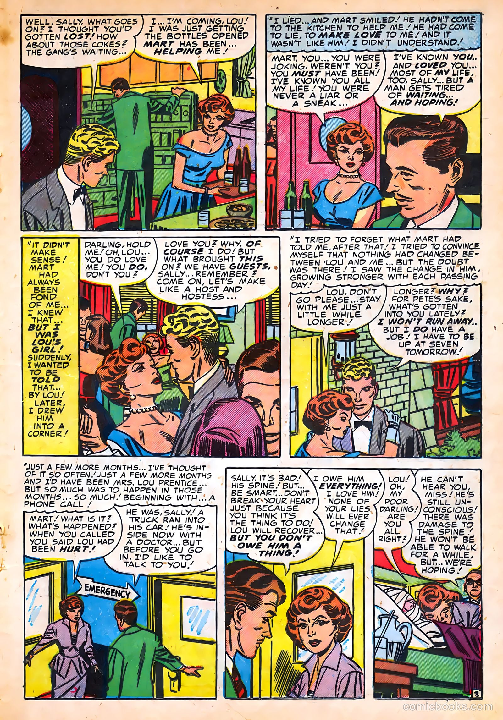 Young Romance #68 (1953) — page 19 of 36