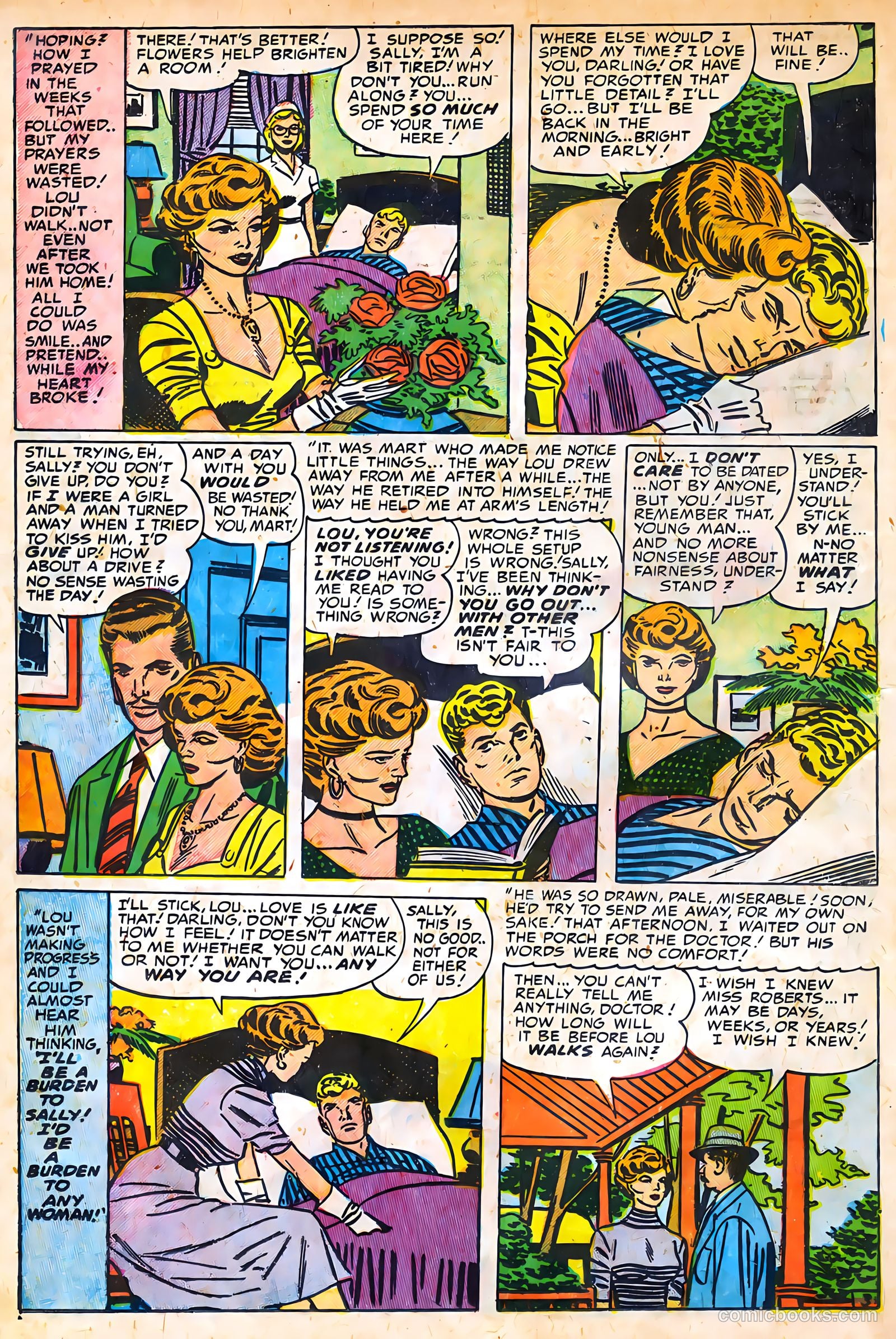 Young Romance #68 (1953) — page 20 of 36