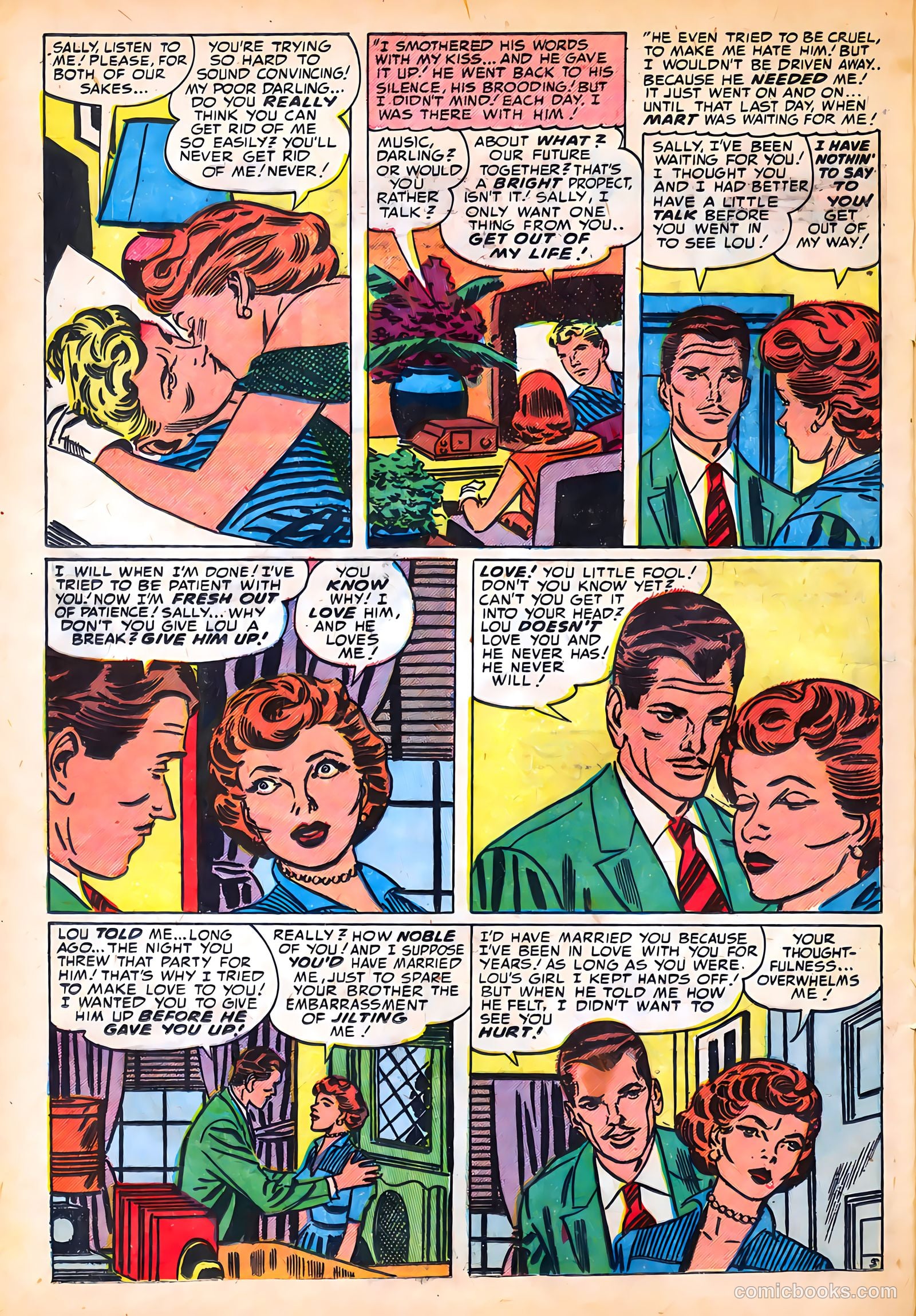 Young Romance #68 (1953) — page 22 of 36