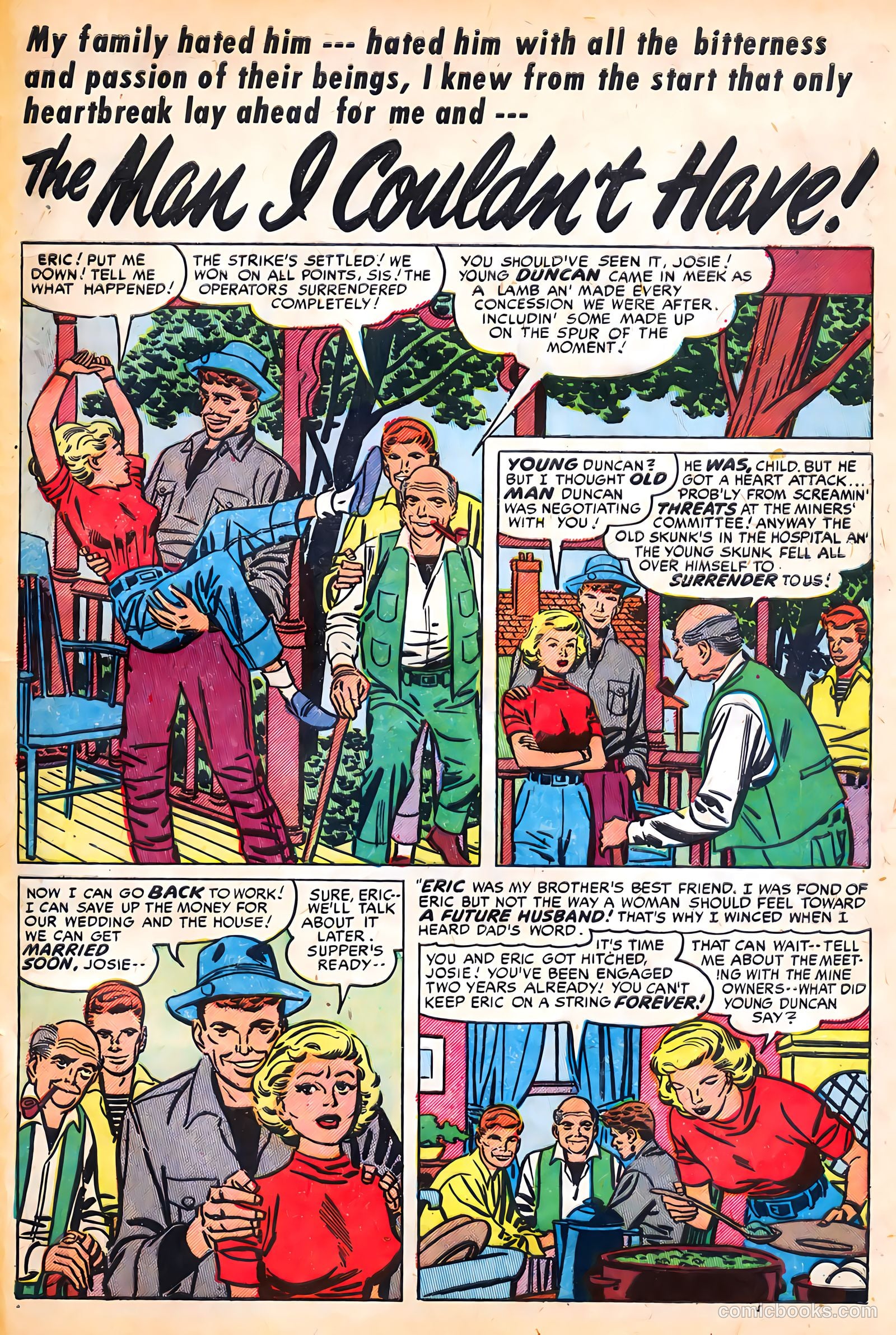 Young Romance #68 (1953) — page 27 of 36