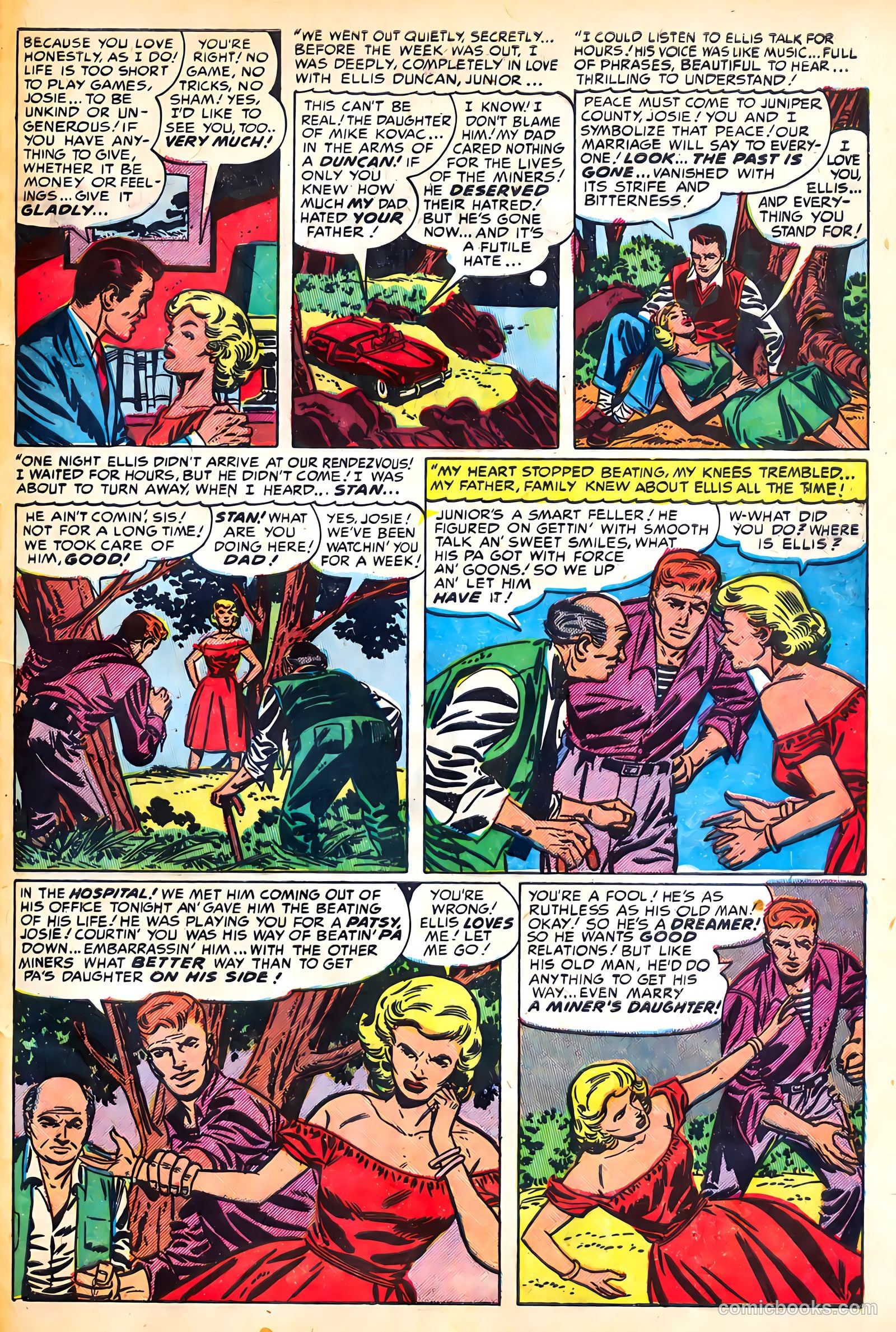 Young Romance #68 (1953) — page 31 of 36