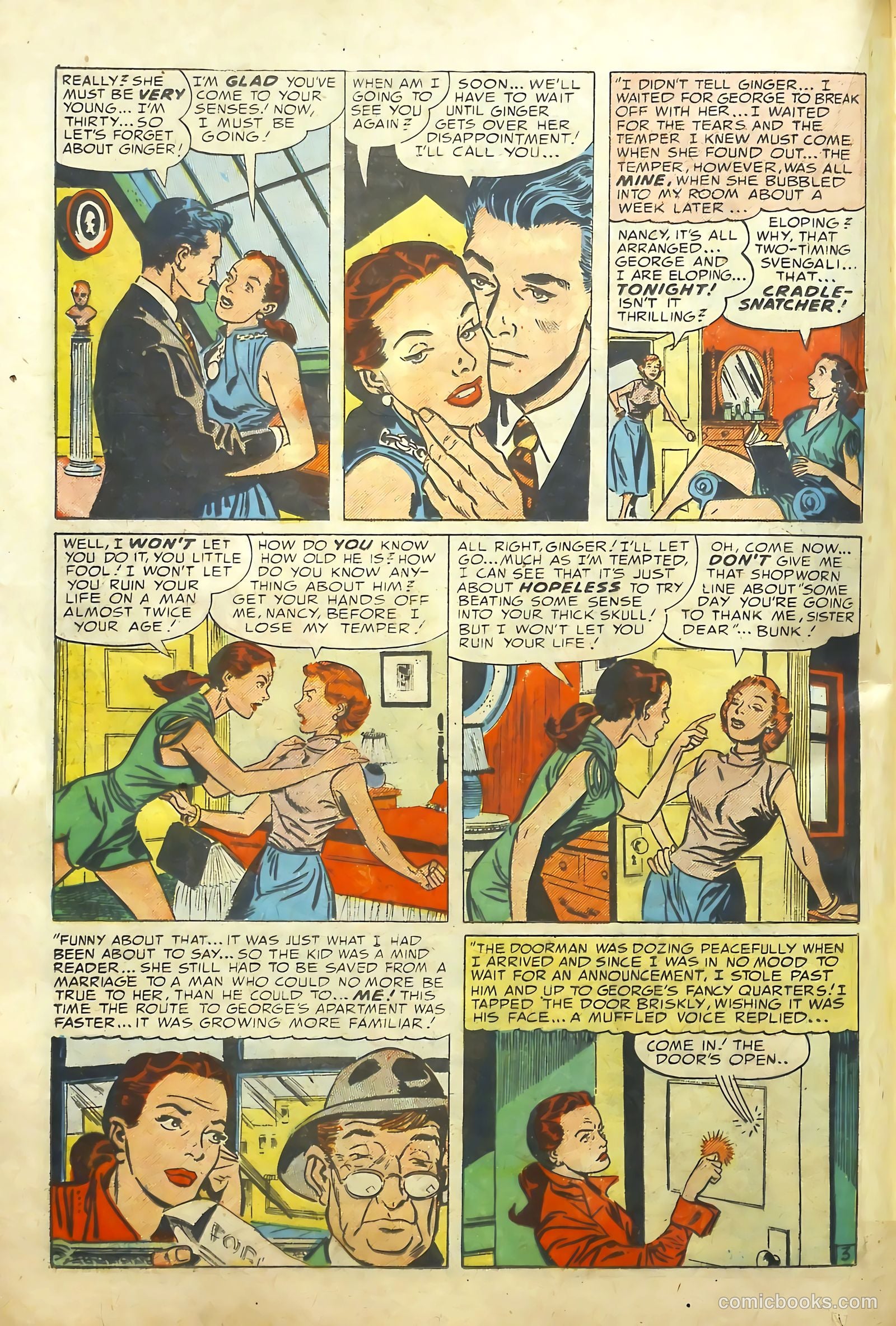 Young Romance #63 (1953) — page 19 of 39
