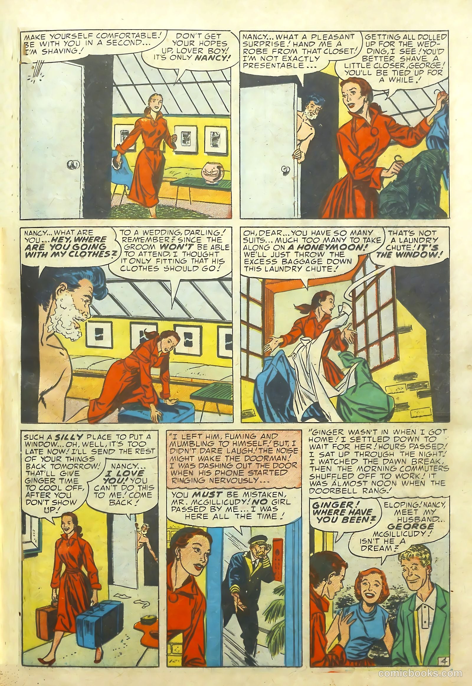 Young Romance #63 (1953) — page 20 of 39