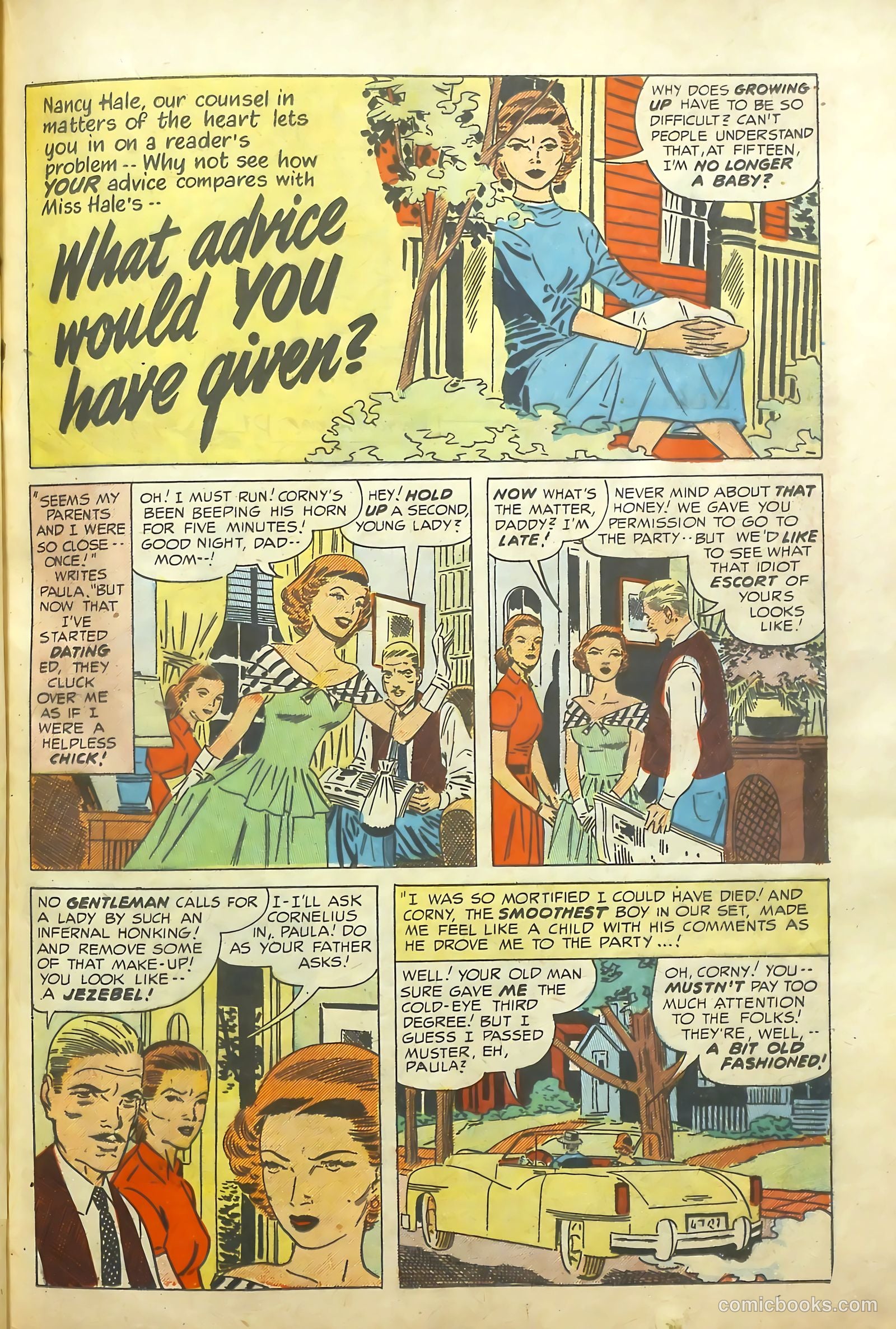 Young Romance #63 (1953) — page 24 of 39
