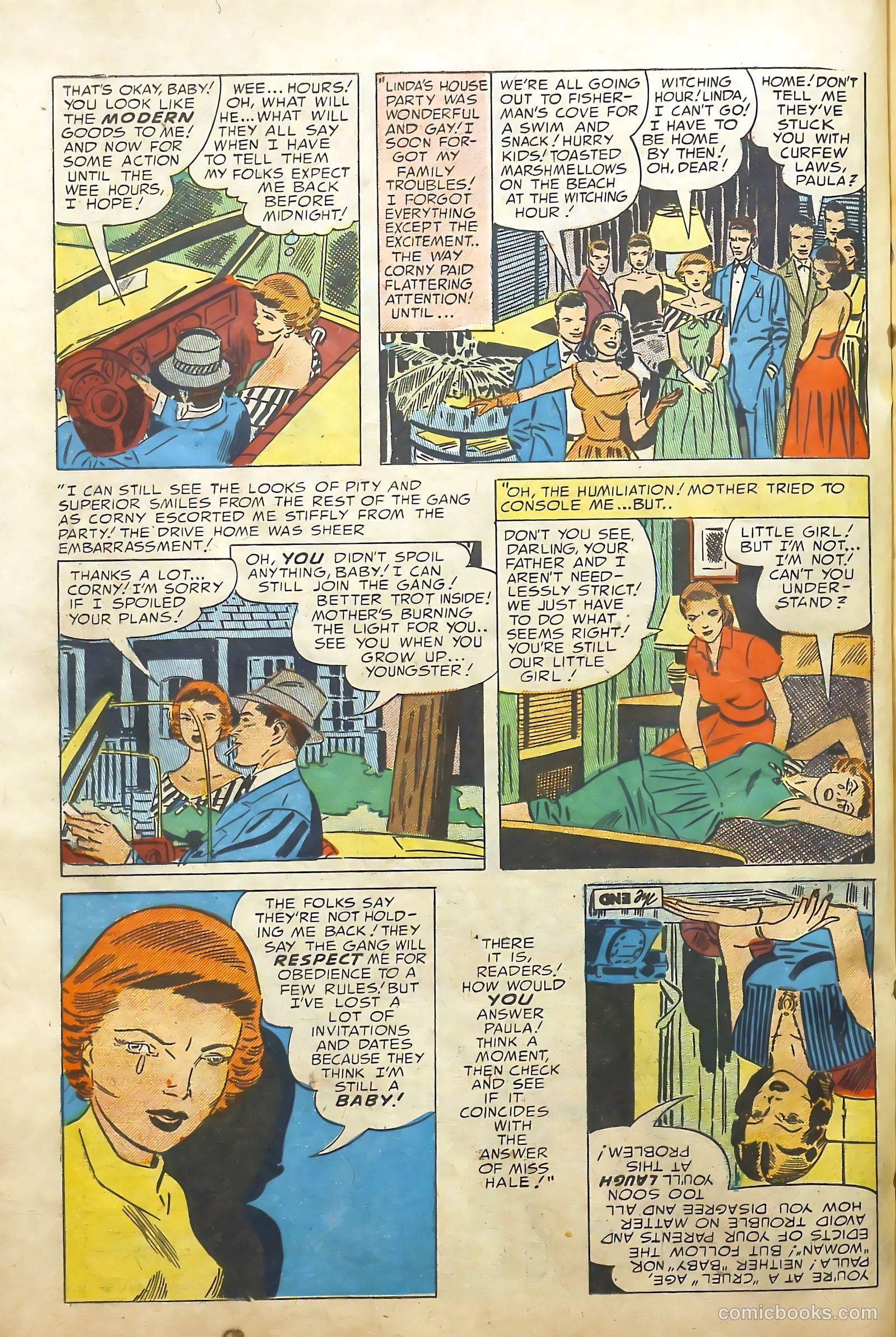 Young Romance #63 (1953) — page 25 of 39