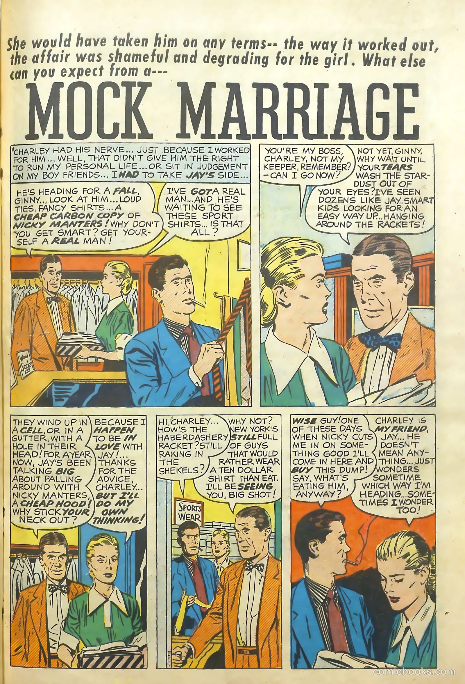 Young Romance #63 (1953) — page 29 of 39