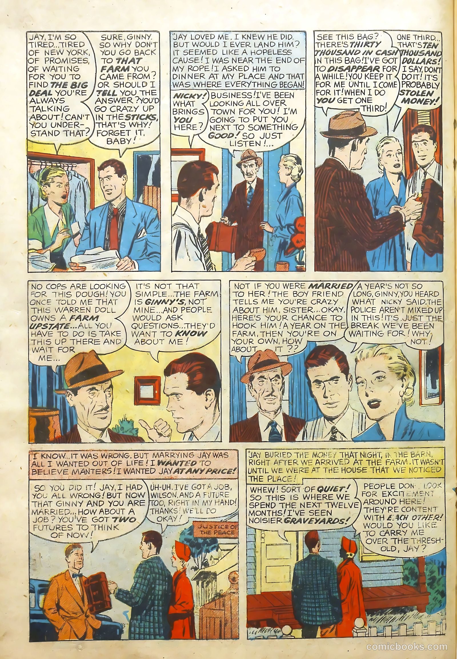 Young Romance #63 (1953) — page 30 of 39