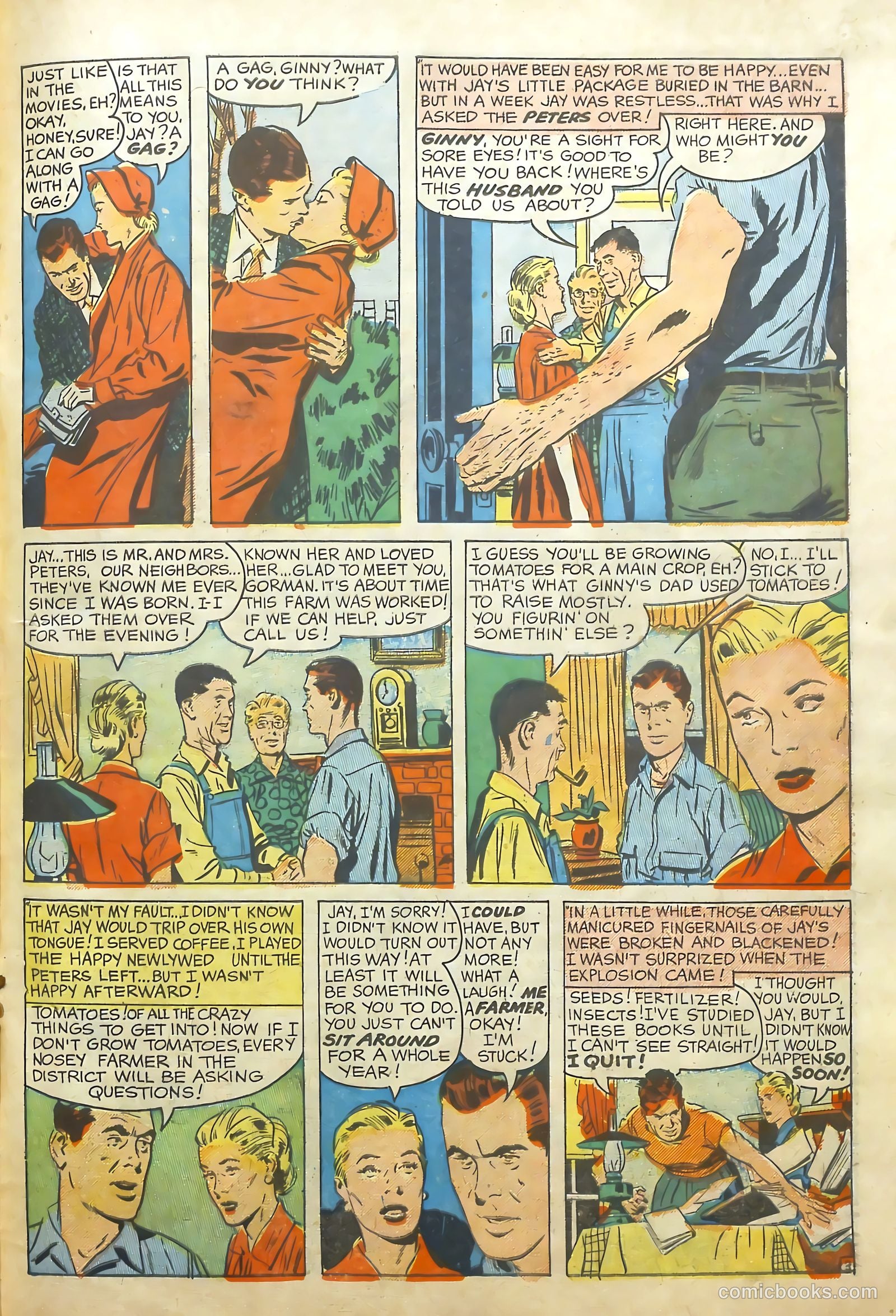 Young Romance #63 (1953) — page 31 of 39