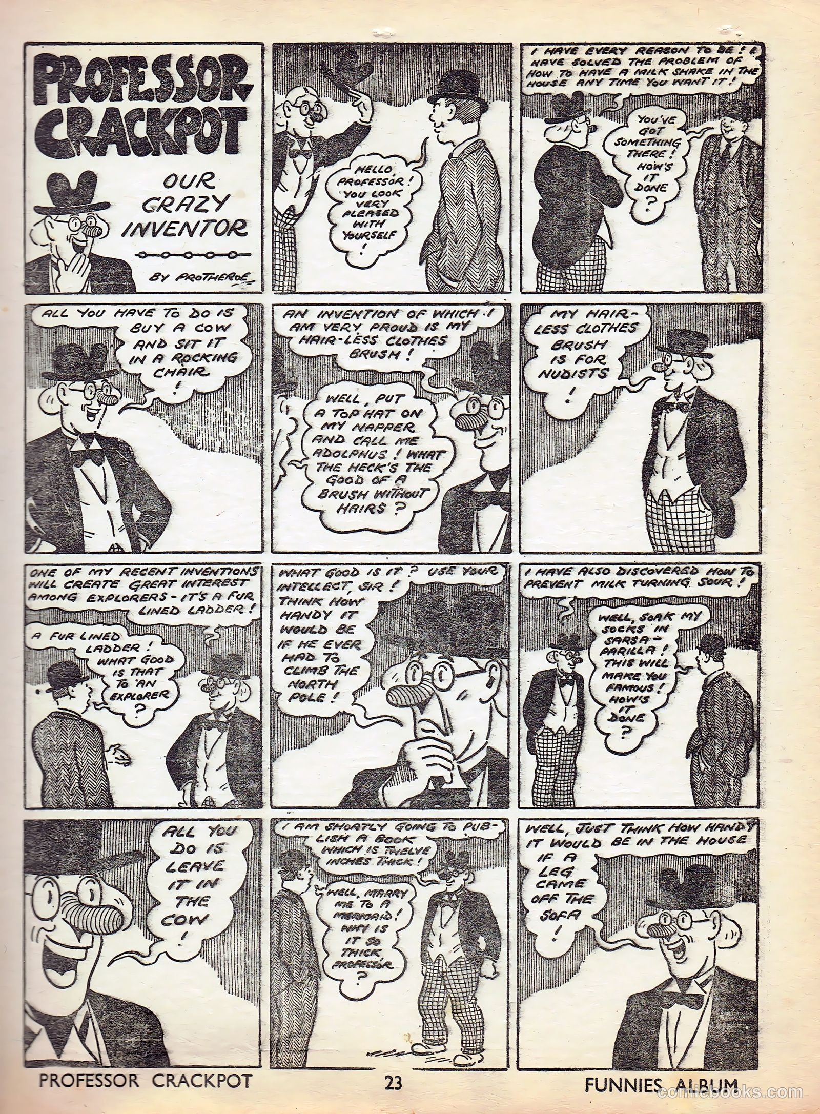 Funnies Album 1953 Part #1 (1953) — page 20 of 51