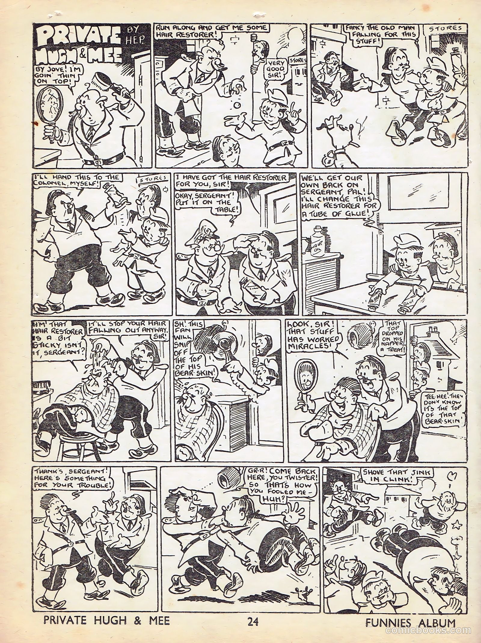 Funnies Album 1953 Part #1 (1953) — page 21 of 51