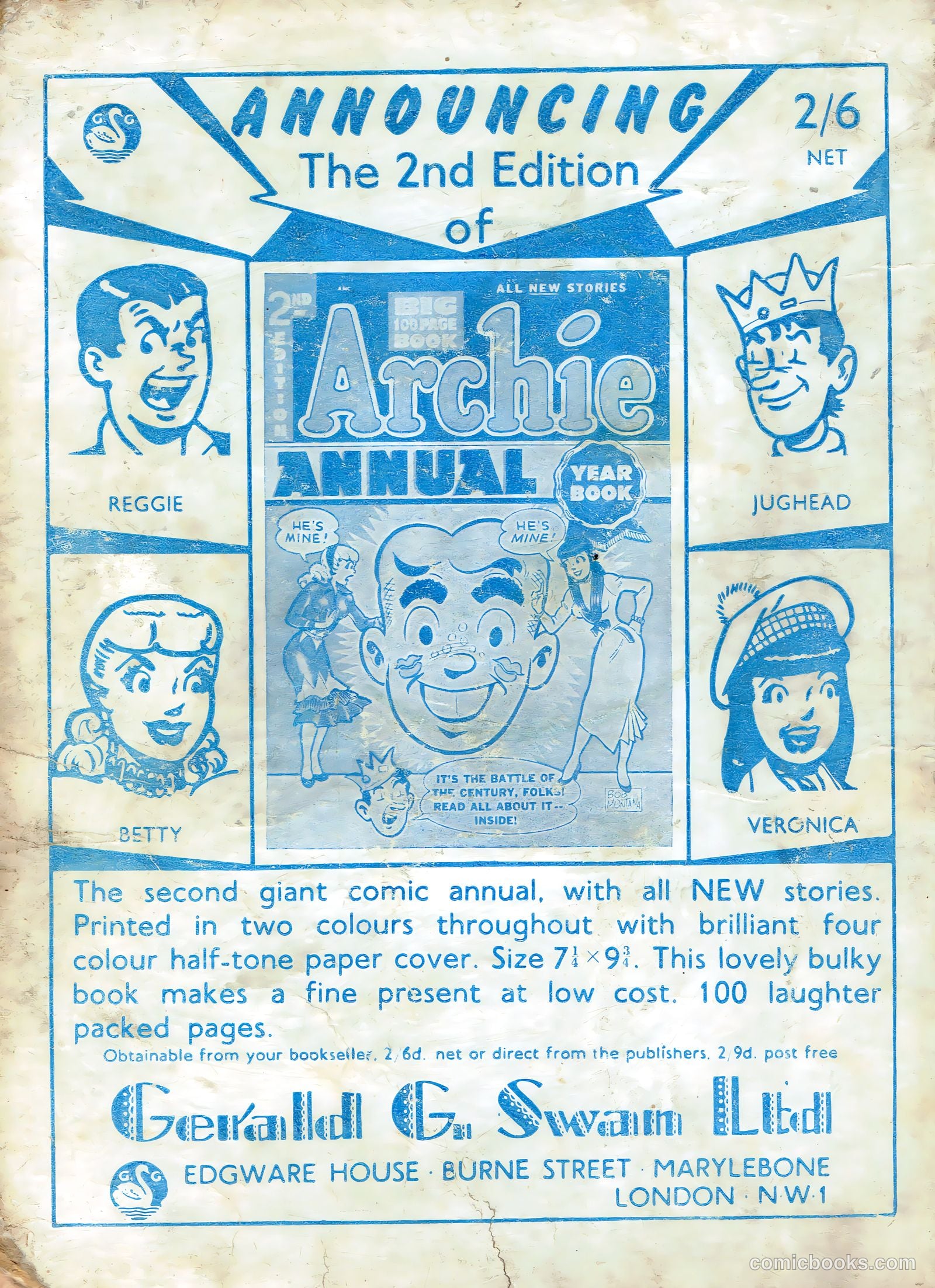 Funnies Album 1953 Part #2 (1953) — page 56 of 56
