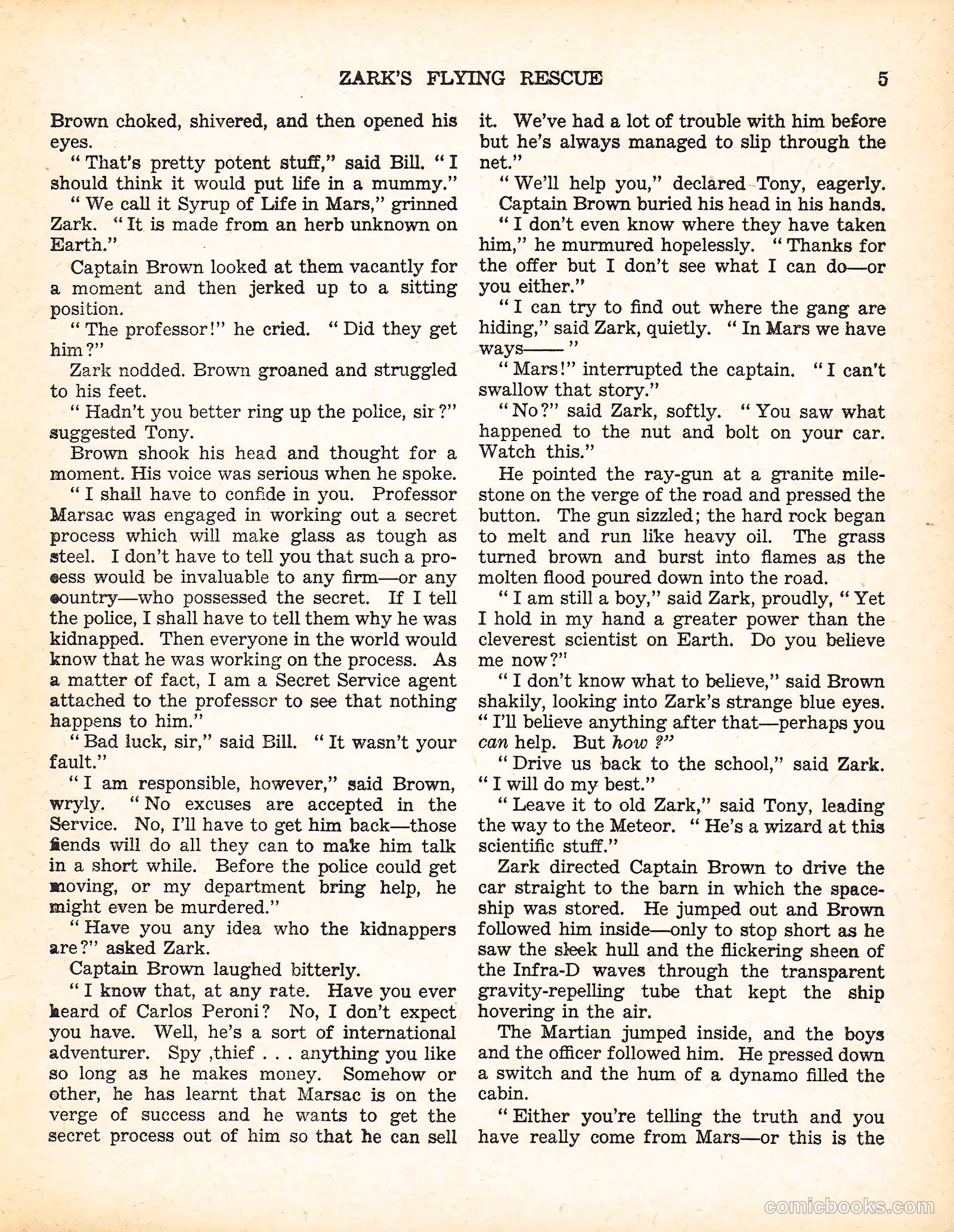 Zark's Flying Rescue #1 — page 4 of 10