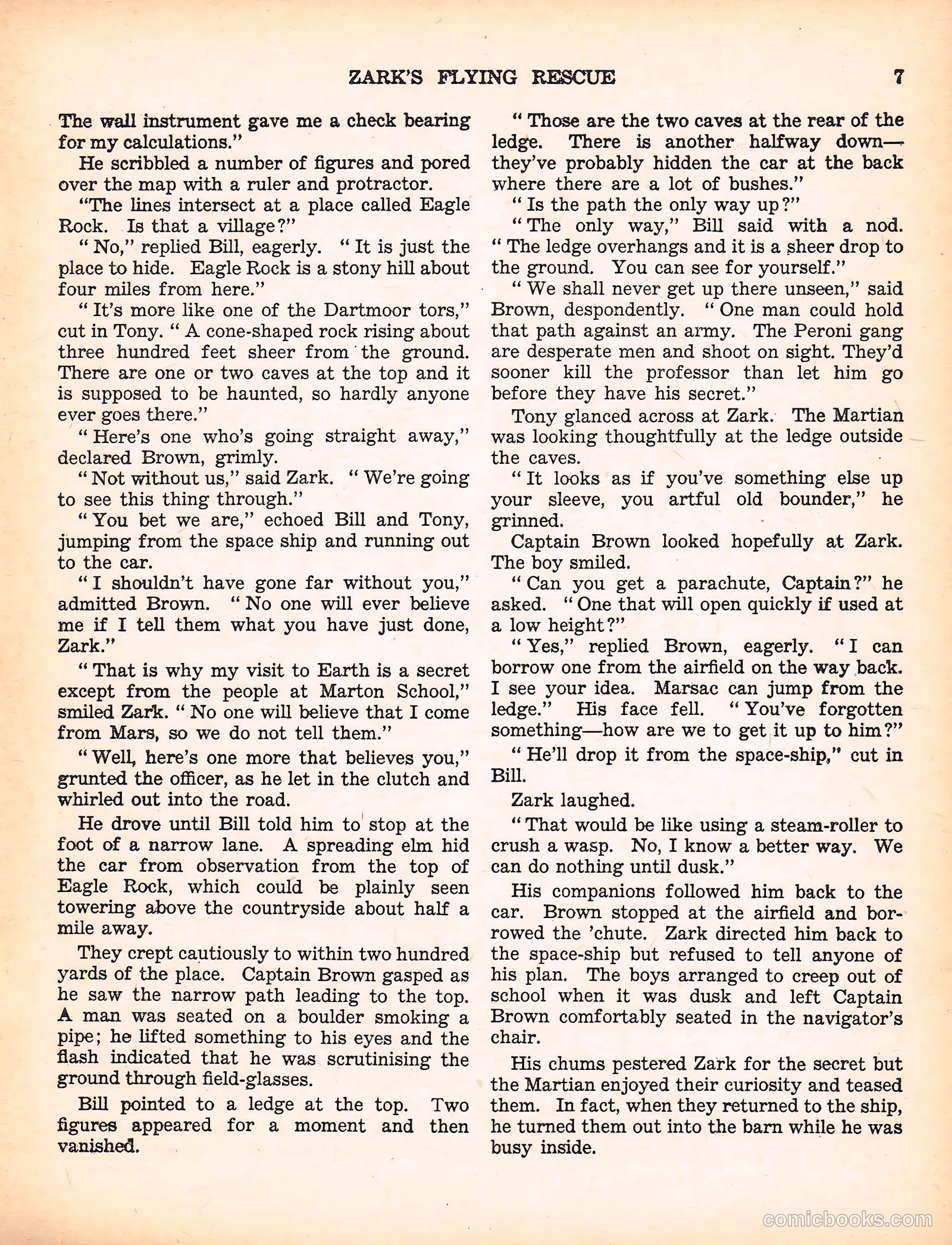 Zark's Flying Rescue #1 — page 6 of 10