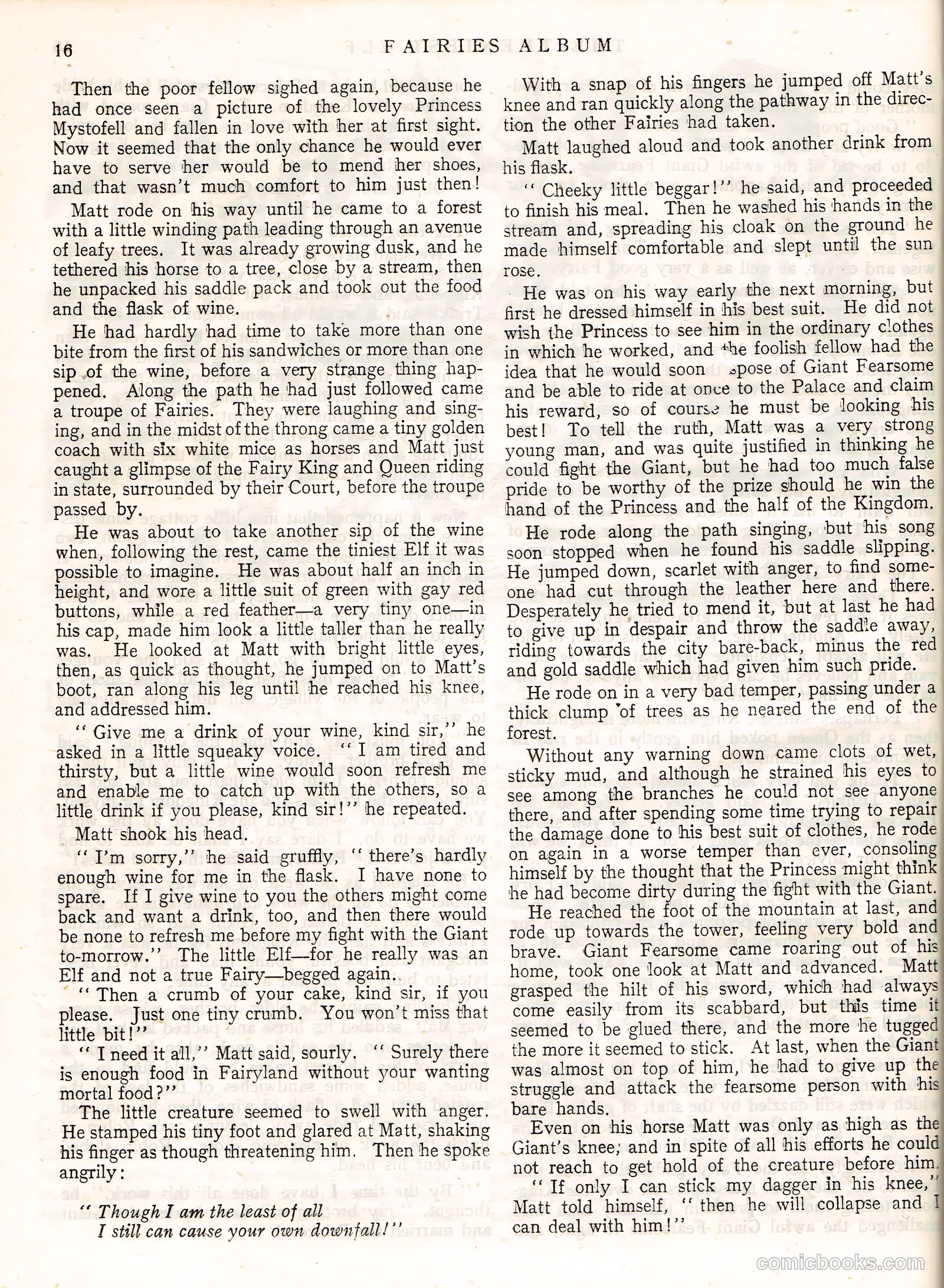 Fairies Album #1949 (1949) — page 16 of 94