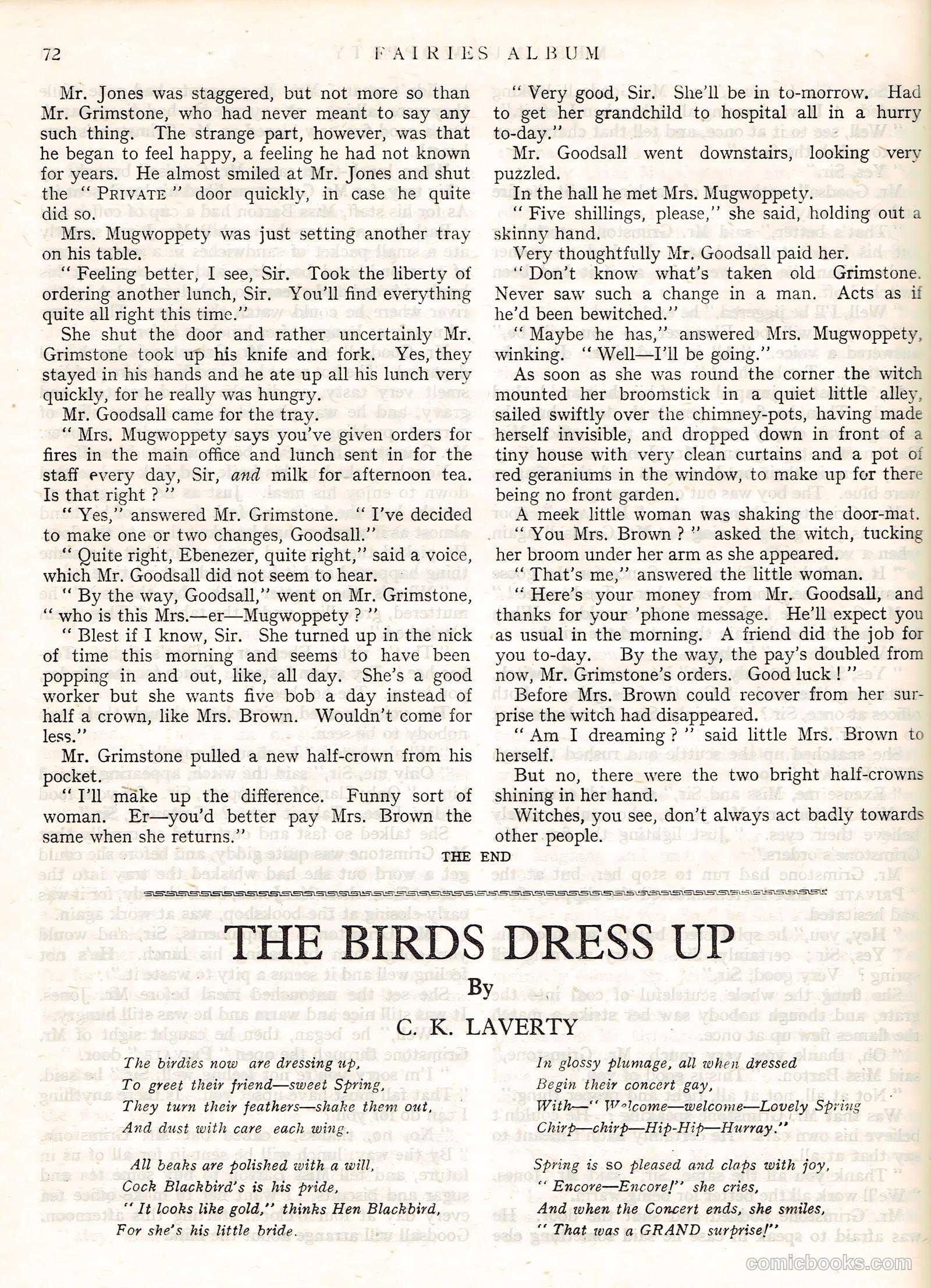 Fairies Album #1949 (1949) — page 72 of 94