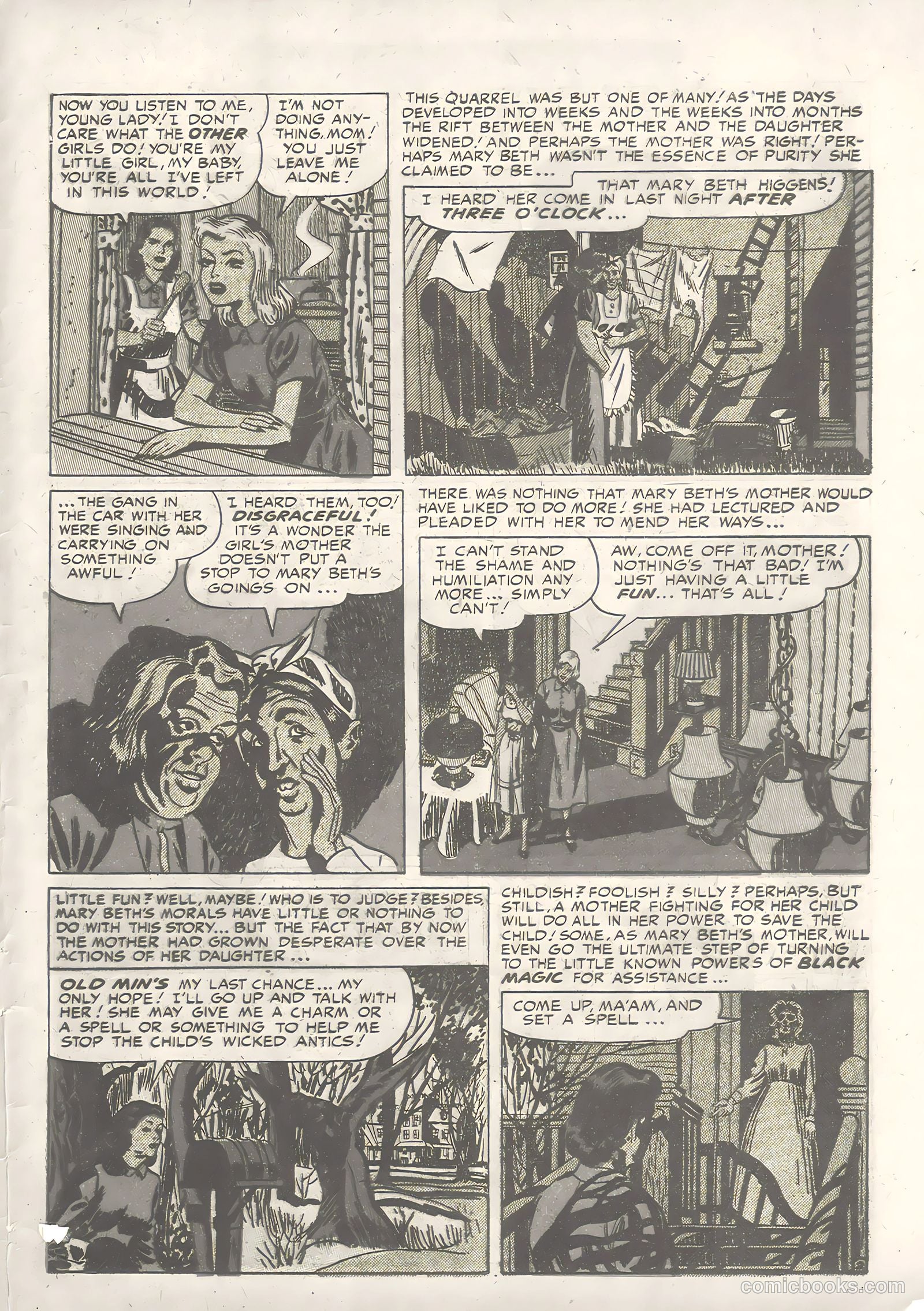 Black Magic #4 (1953) — page 58 of 63