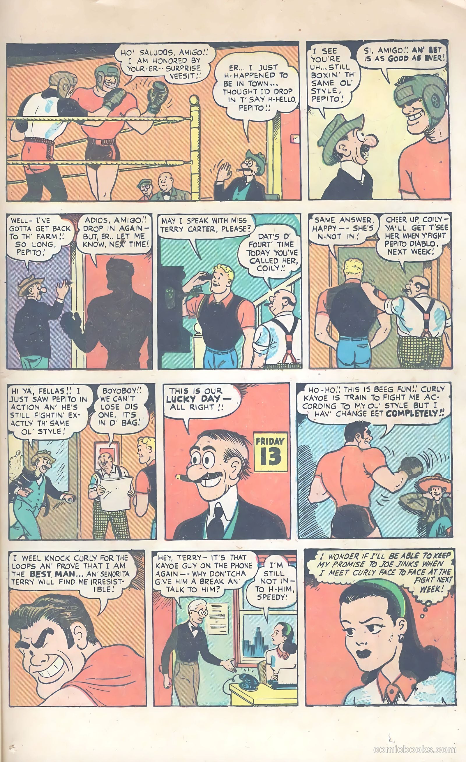 United Presents Curly Kayoe #1 (1948) — page 13 of 36